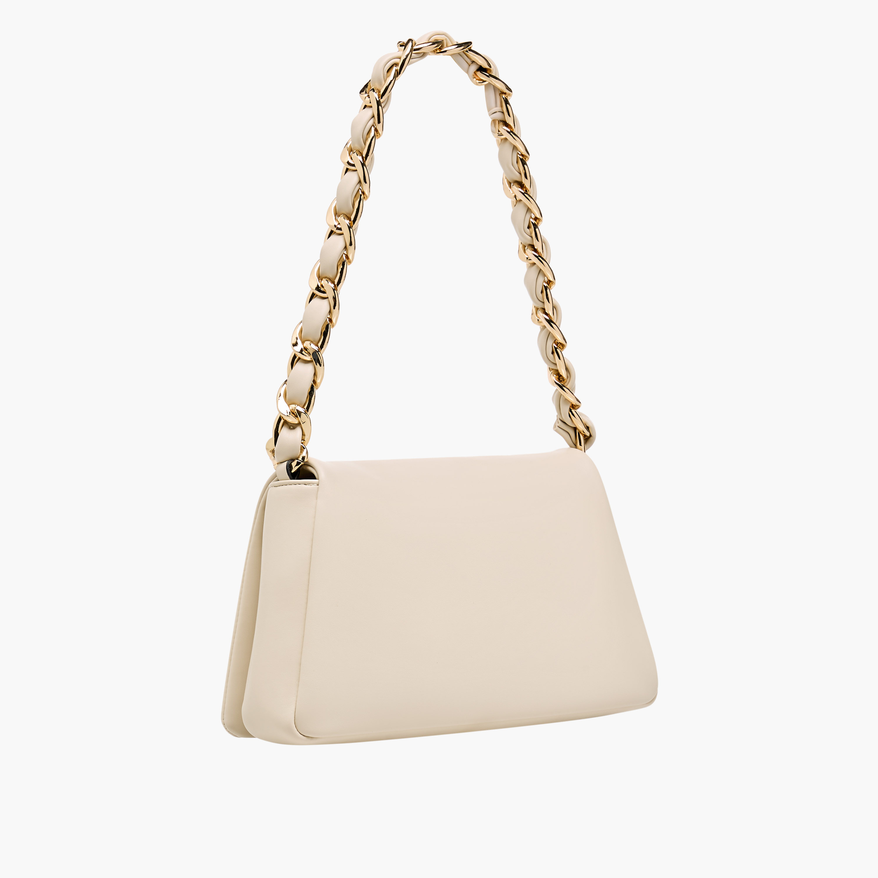 شنطة كتف سادة بتفاصيل سلسلة من سيليست-women-bagsandwallets-handbags-image-4
