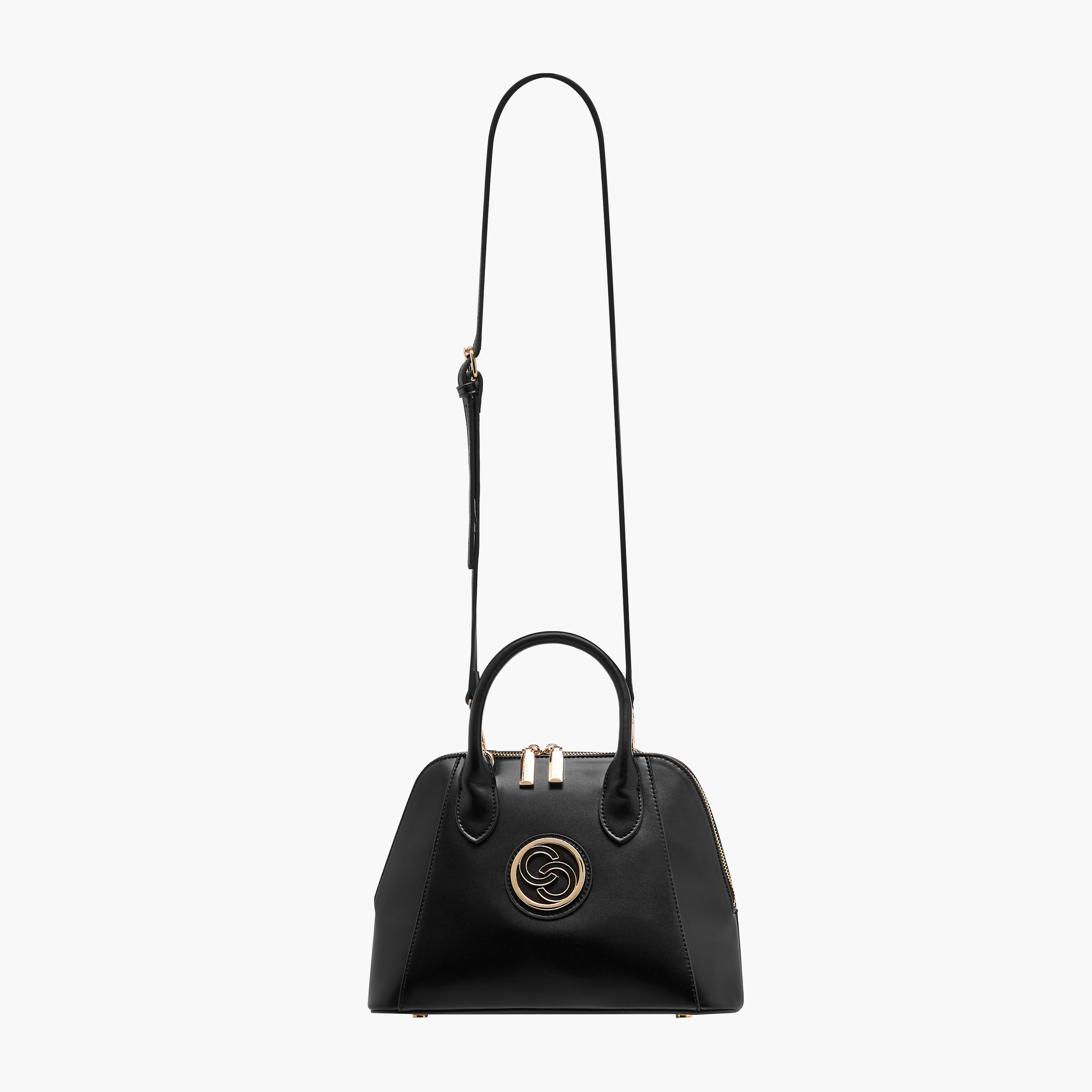 Celeste Logo Accent Tote Bag with Handle and Zip Closure-women-bagsandwallets-handbags-image-3