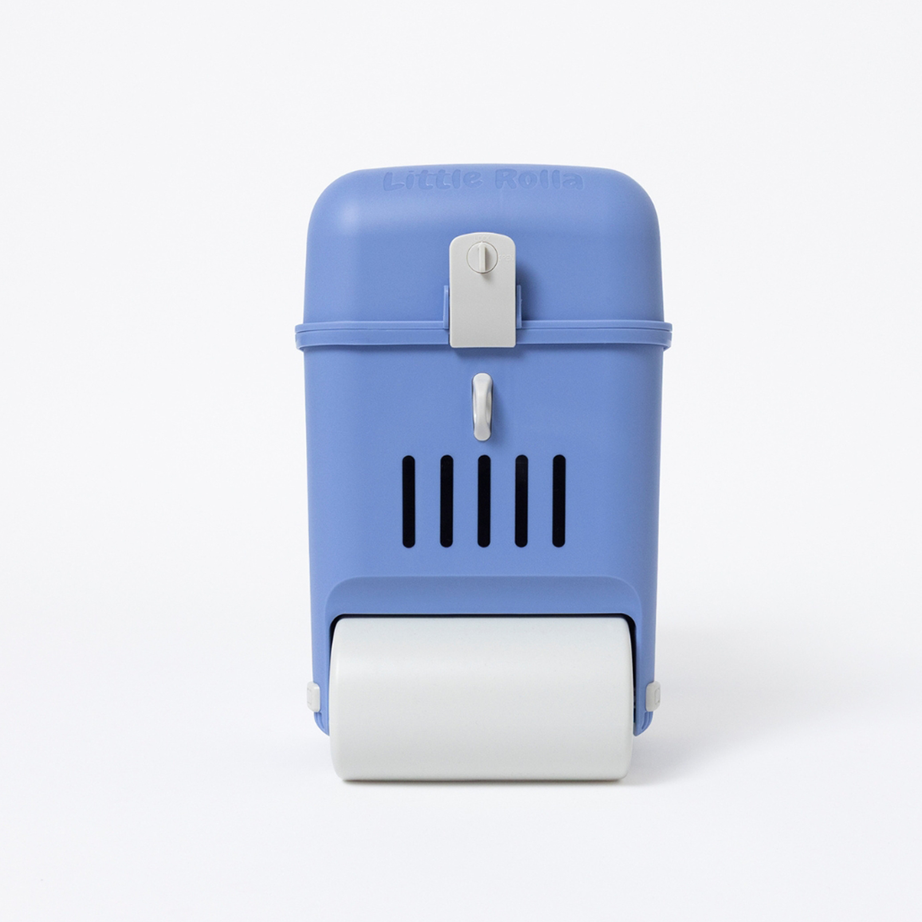 Little Rolla Top Loading Ride-On Suitcase - Car - Blue-travel-kidstrolleyandbags-image-8