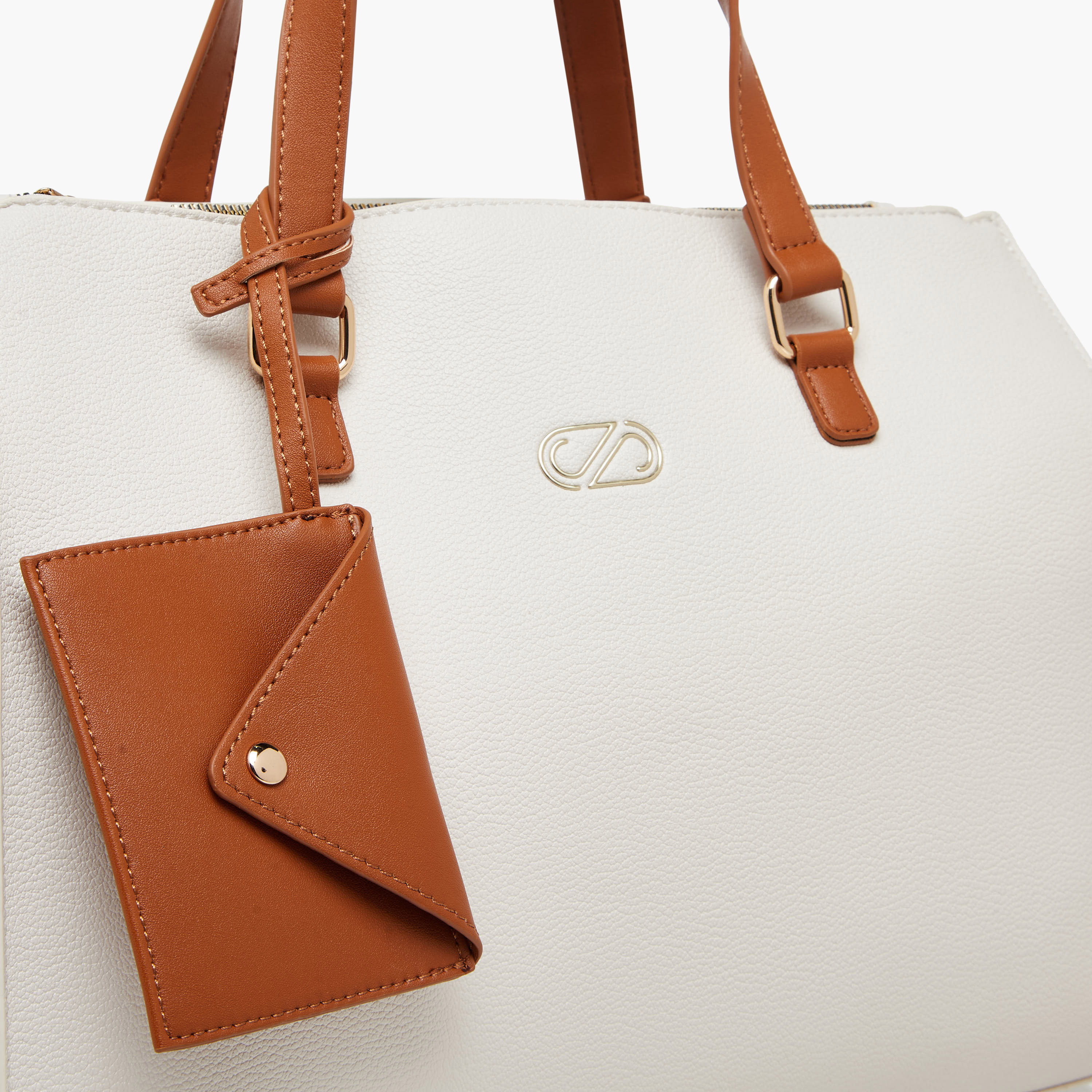 شنطة توت سادة مع حافظة نقود من ساشا-women-bagsandwallets-handbags-image-6