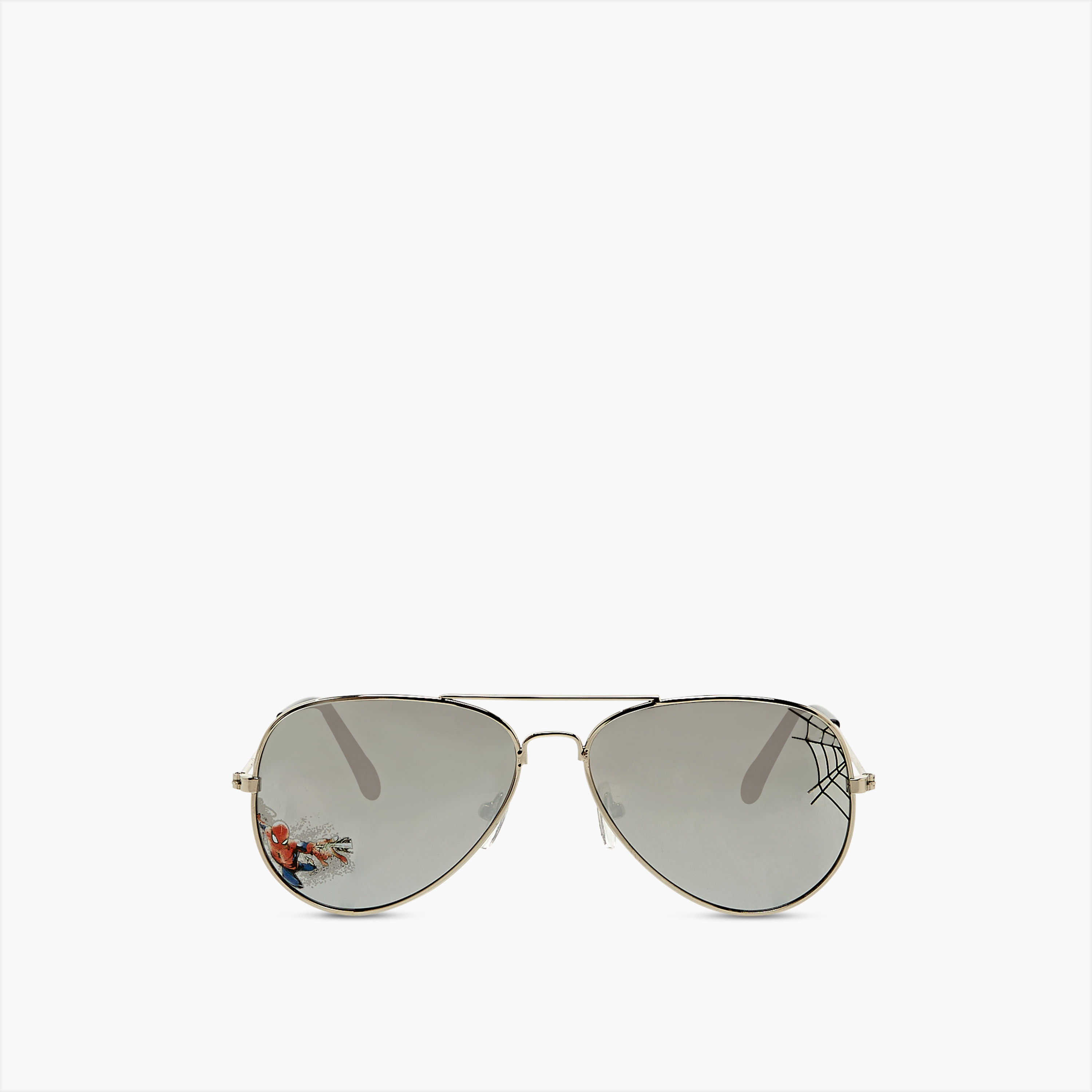 Spider-Man Print Aviator Sunglasses with Nose Pads-boys-accessories-sunglasses-image-2