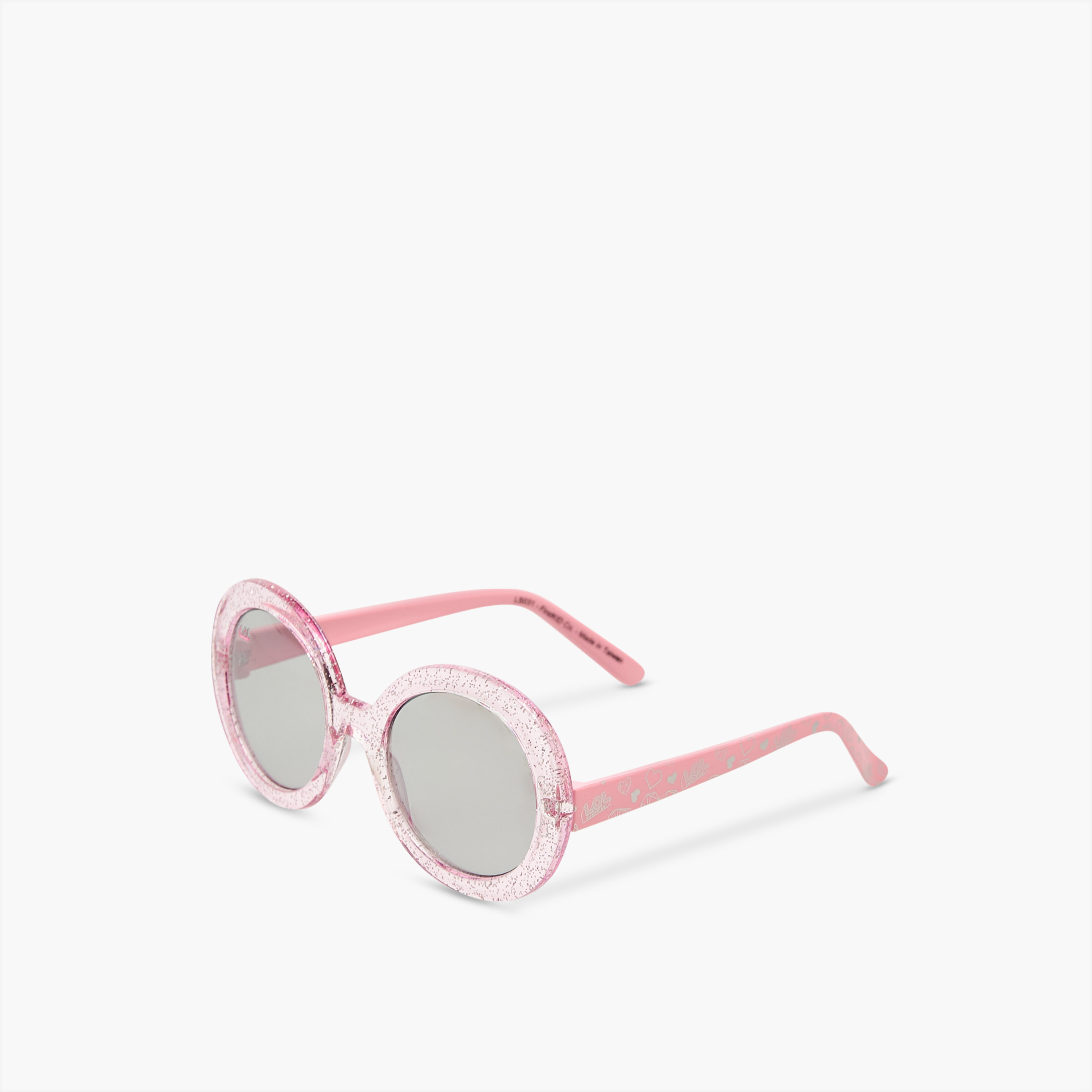 نظارة شمسية بإطار كامل وطبعات من إل أو إل سربرايز!-girls-accessories-sunglasses-image-1