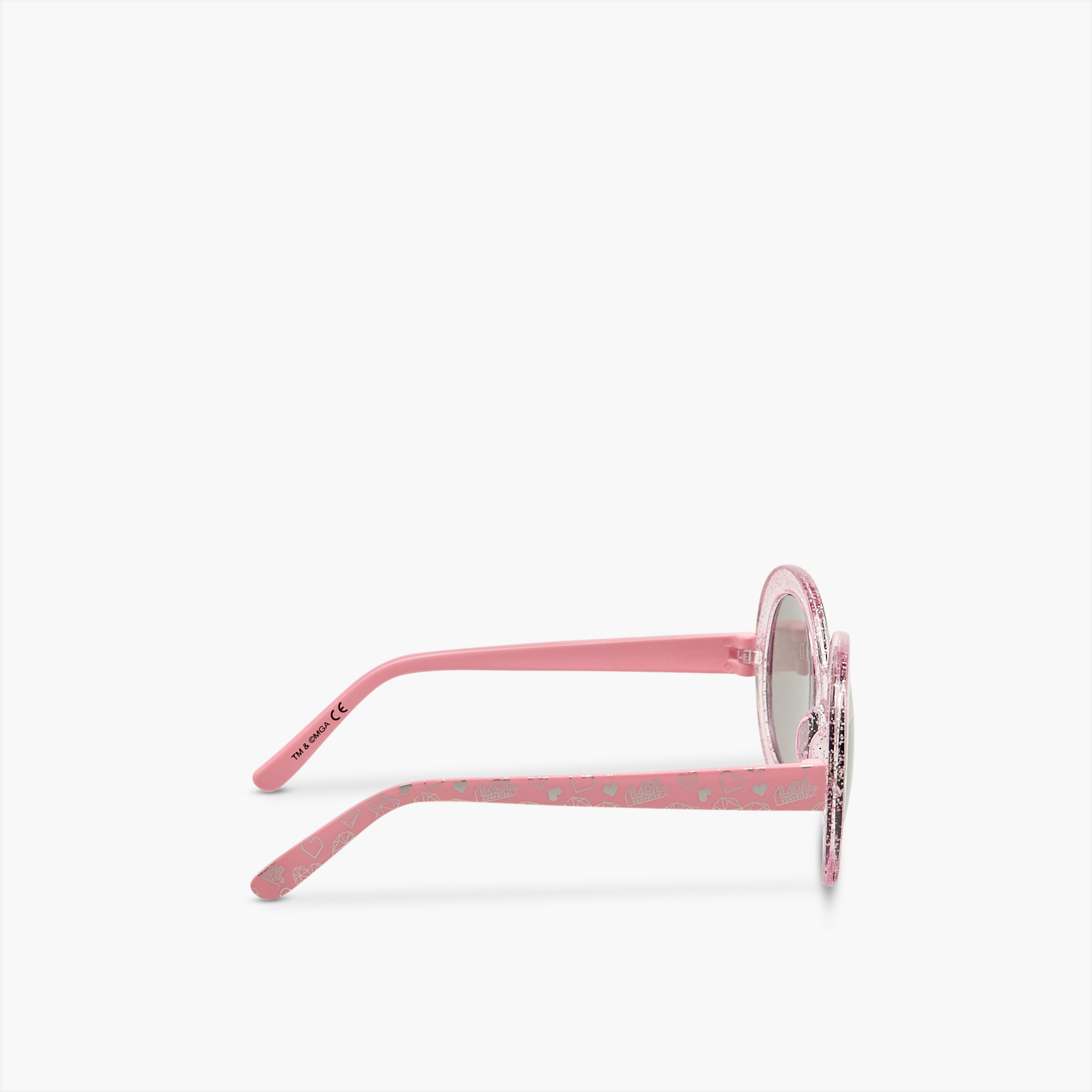 نظارة شمسية بإطار كامل وطبعات من إل أو إل سربرايز!-girls-accessories-sunglasses-image-3