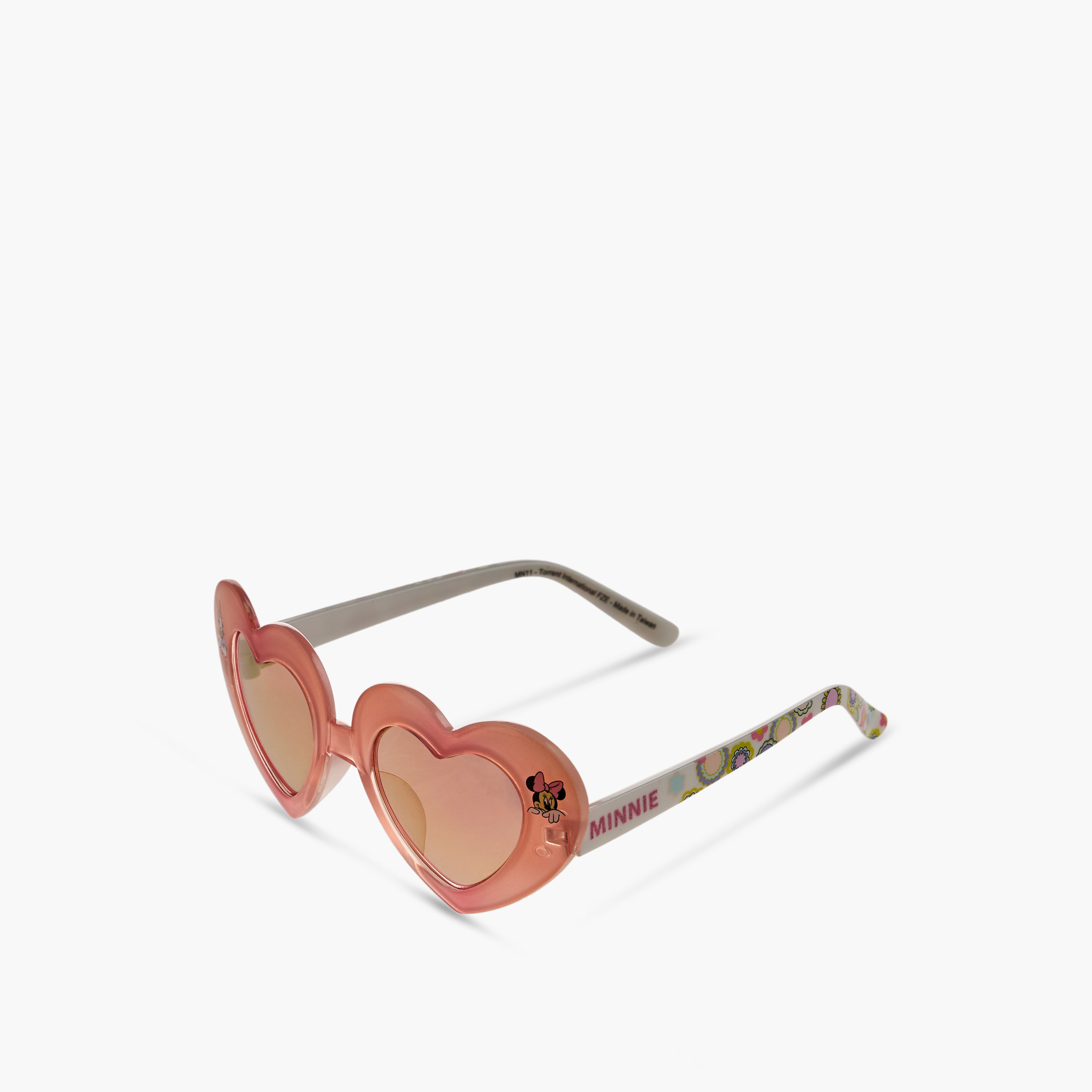 Disney Minnie Mouse Full Rim Heart Sunglasses-girls-accessories-sunglasses-image-1