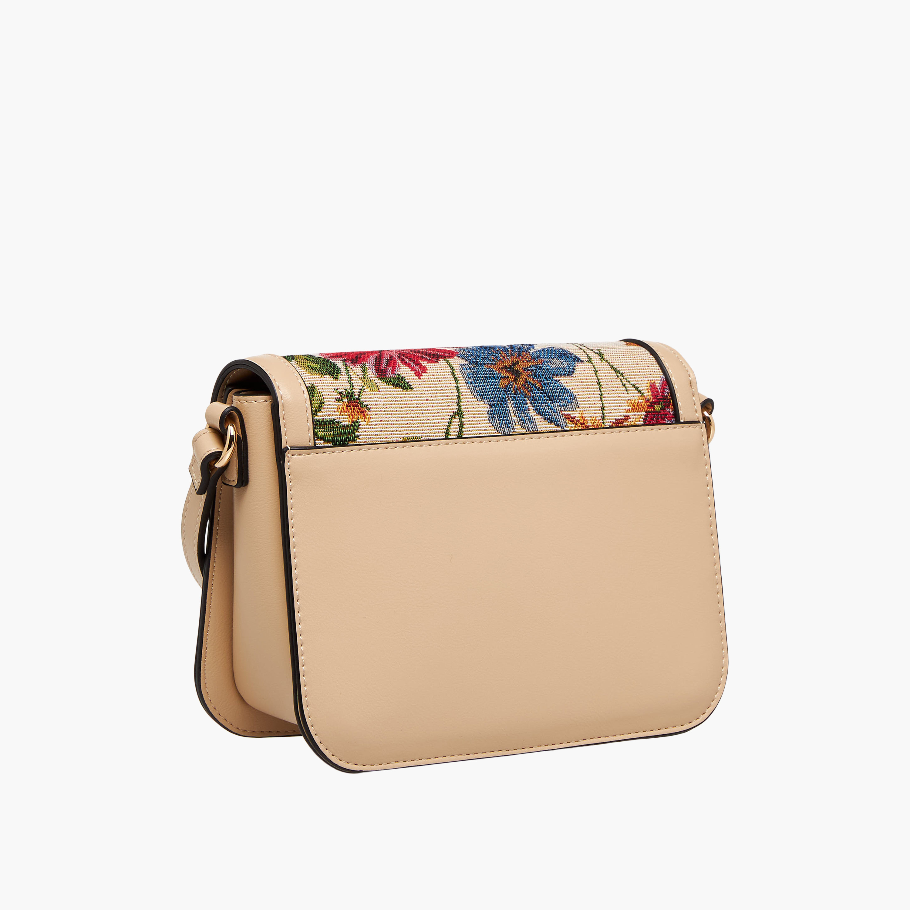 شنطة كروس بودي بزر إغلاق وتطريز زهري من سيليست-women-bagsandwallets-handbags-image-4
