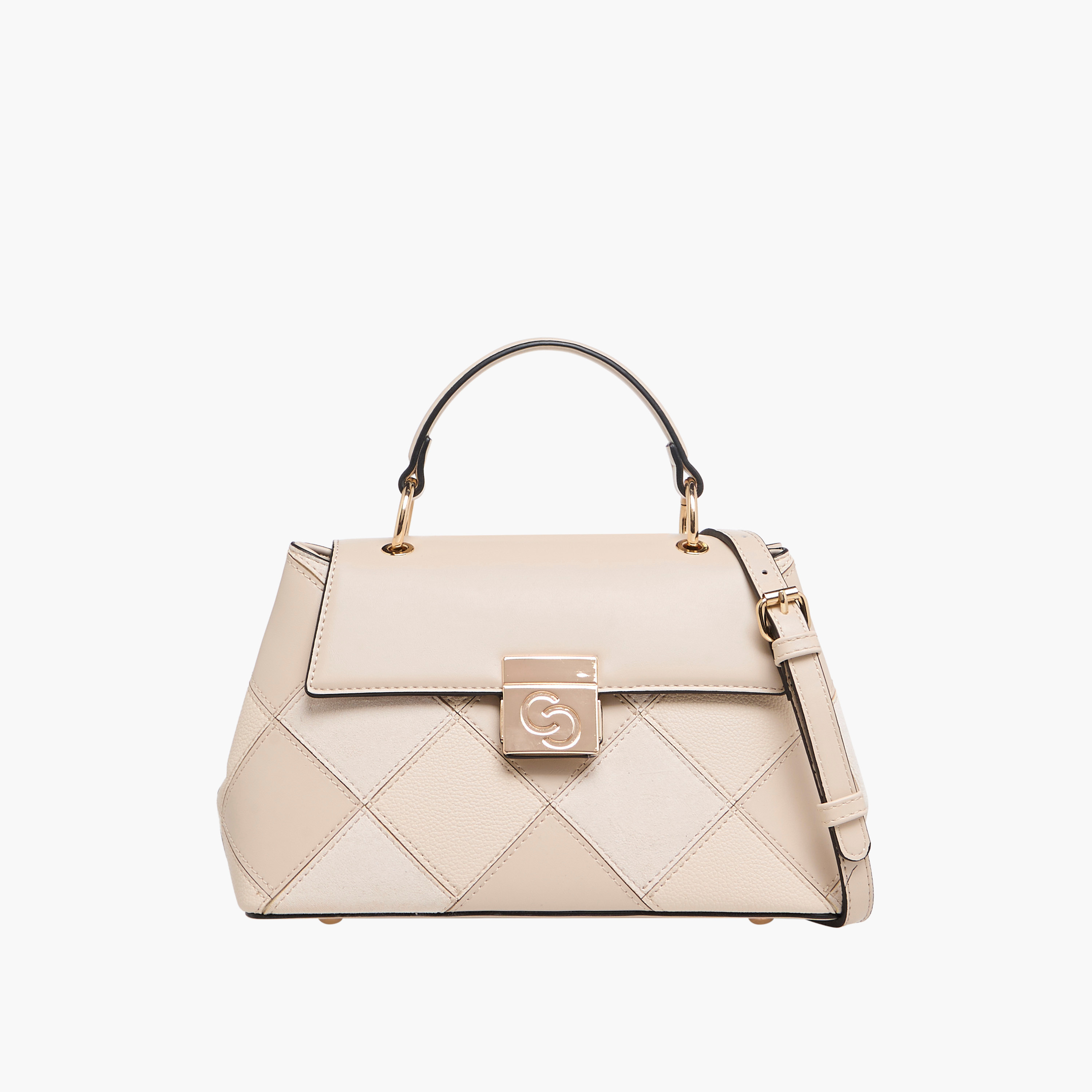 شنطة ساتشيل متعددة التصاميم بحزام قابل للفصل وطية إغلاق من سيليست-women-bagsandwallets-handbags-image-1