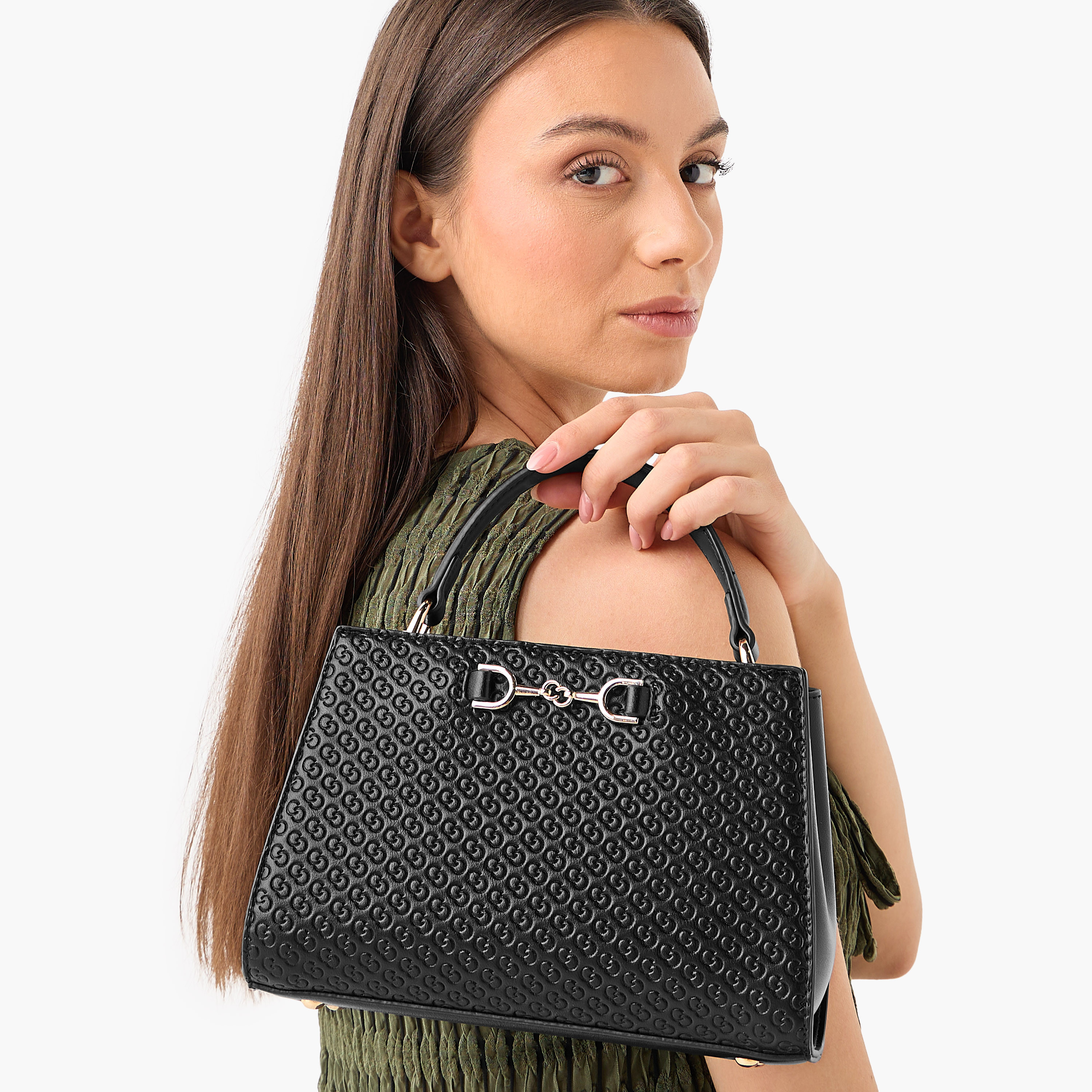 Celeste Monogram Embossed Tote Bag with Handle-women-bagsandwallets-handbags-image-2