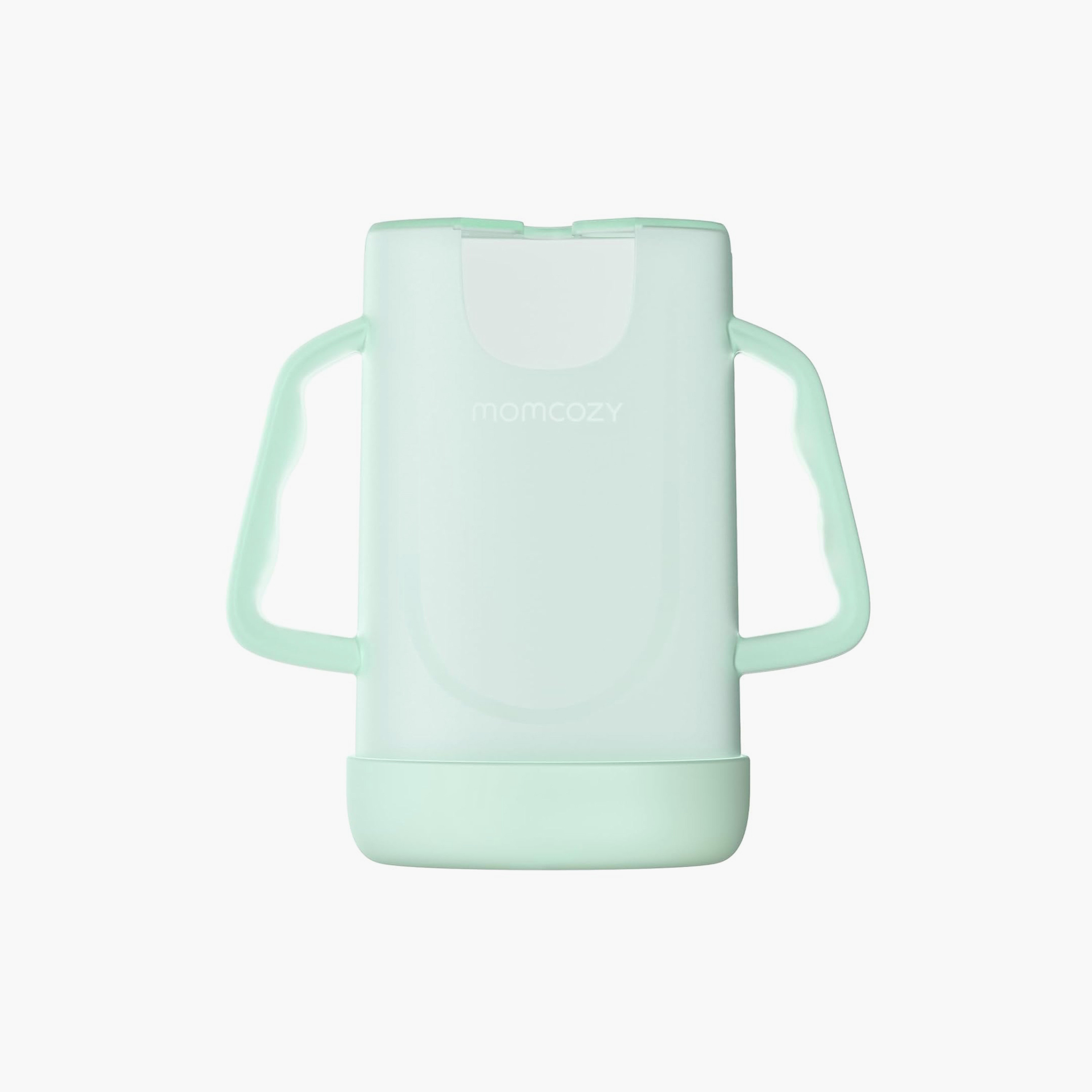 Momcozy Squeeze Pouch Holder - Green-baby-feeding-mealtimeessentials-image-1