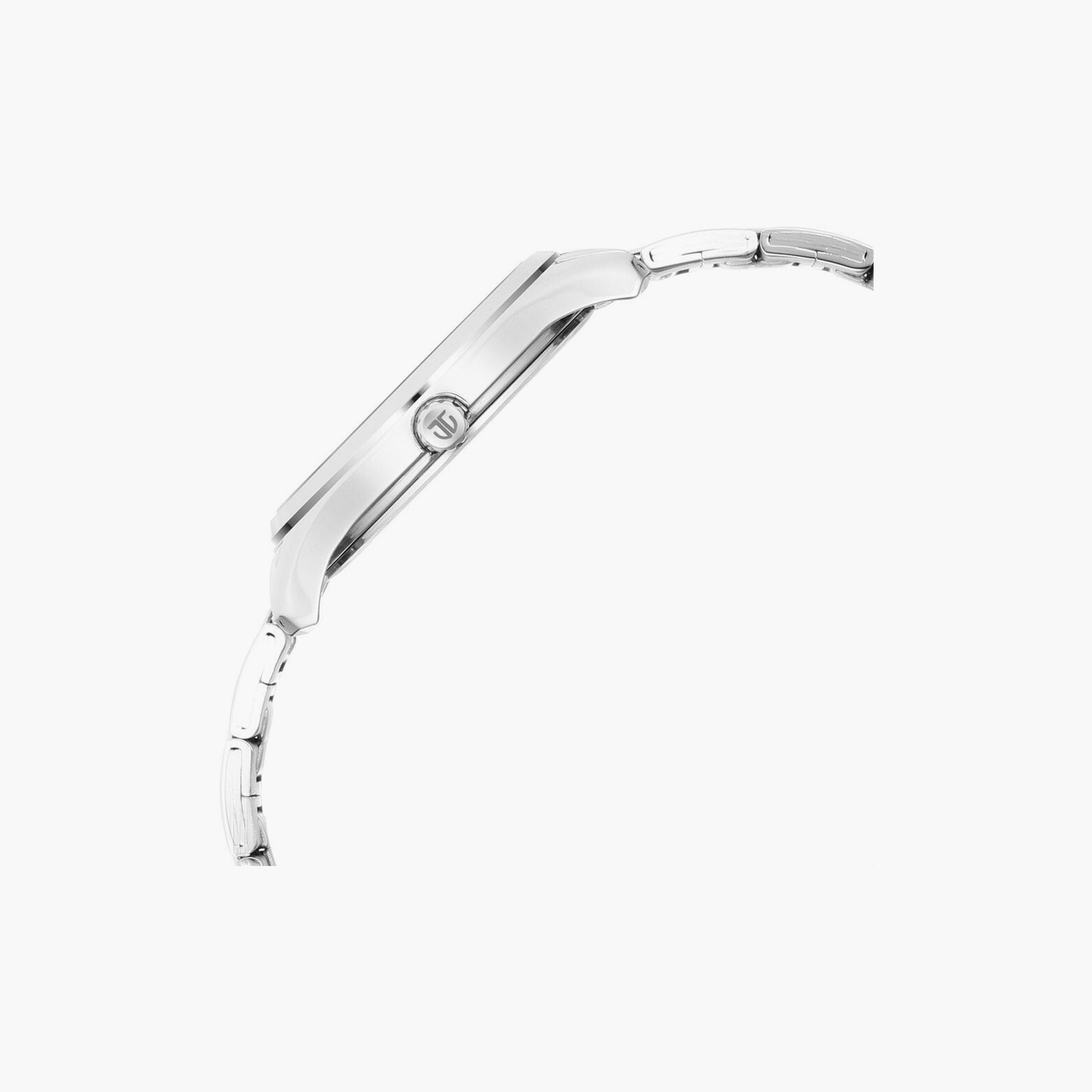 ساعة يد نسائية تيتان بقطر 33 مم أنالوج فضية ستانلس ستيل | 2639SM07-women-watchesandjewellery-watches-image-4