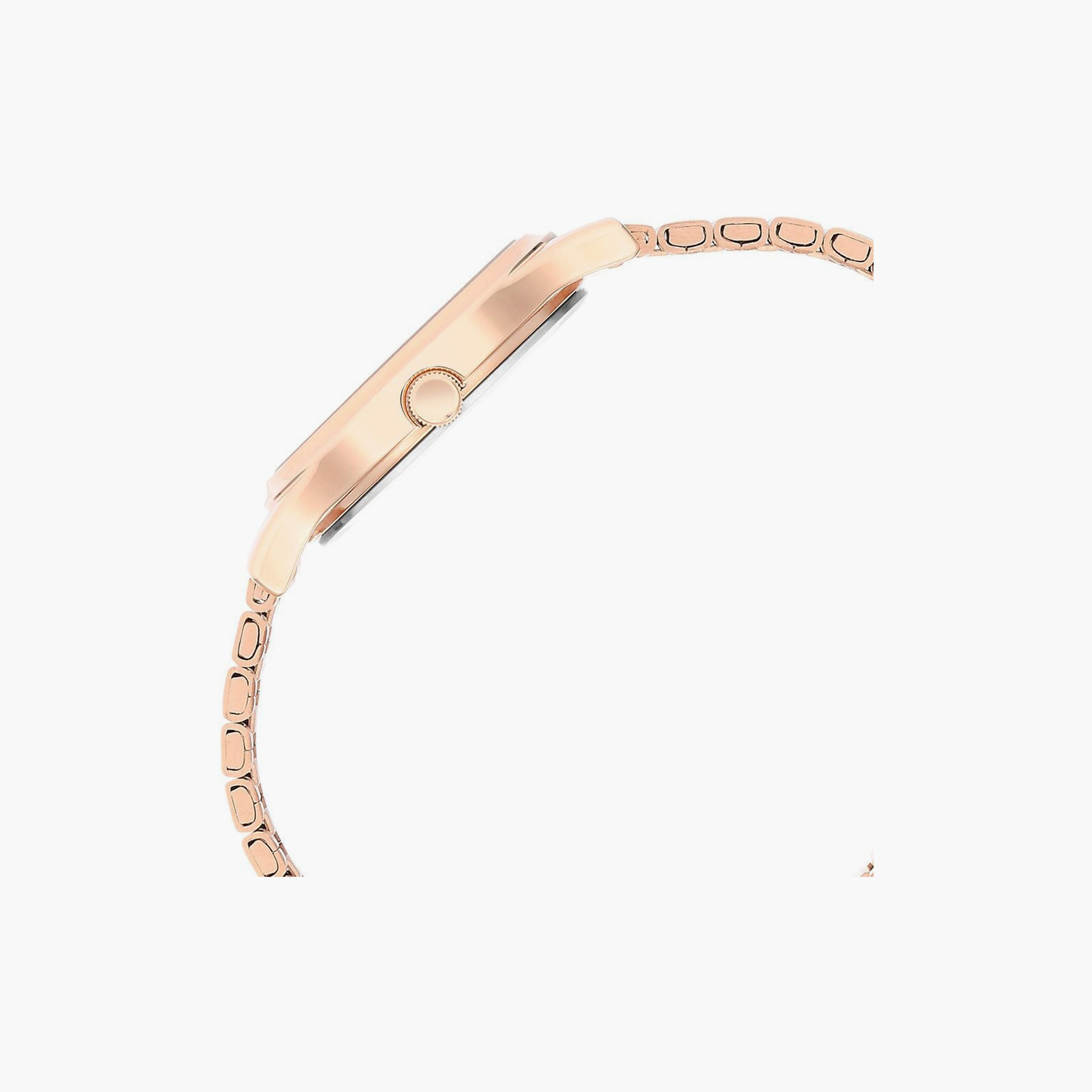 ساعة يد نسائية تيتان بقطر 30 مم أنالوج ذهبية وردية ستانلس ستيل | 2679WM01-women-watchesandjewellery-watches-image-4