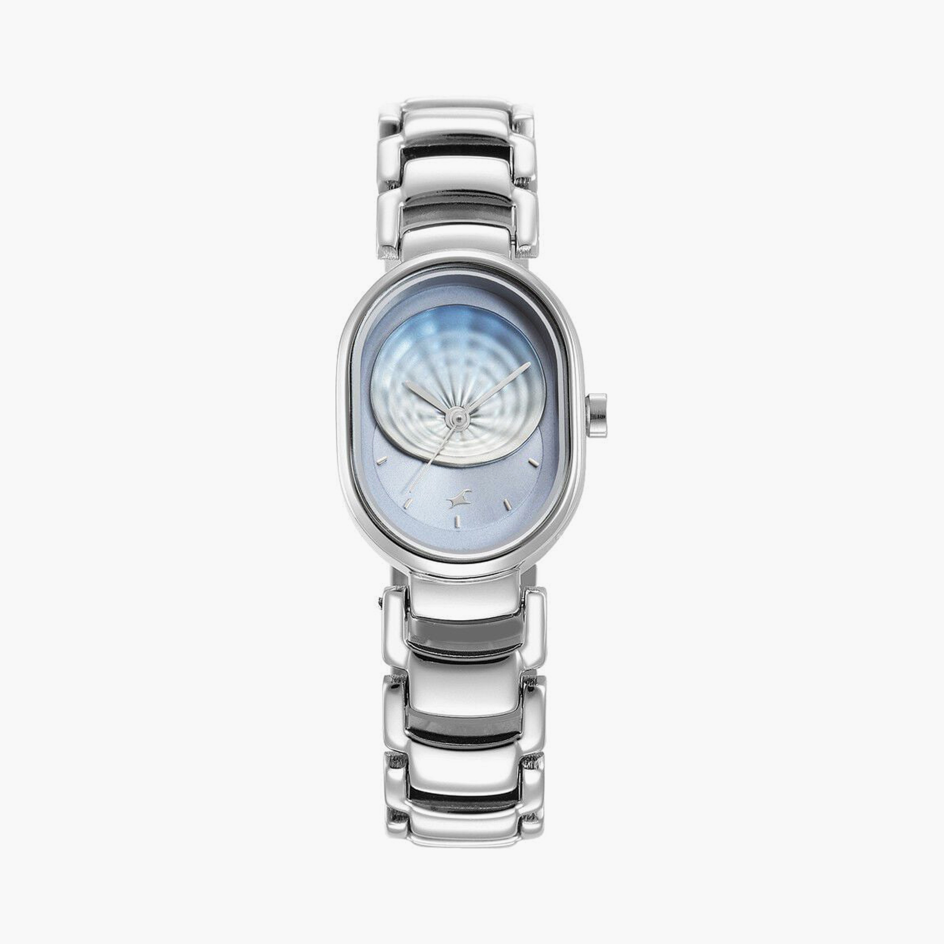 ساعة يد نسائية فاستراك بقطر 38 مم أنالوج فضية ستانلس ستيل | 6274SM01-women-watchesandjewellery-watches-image-1