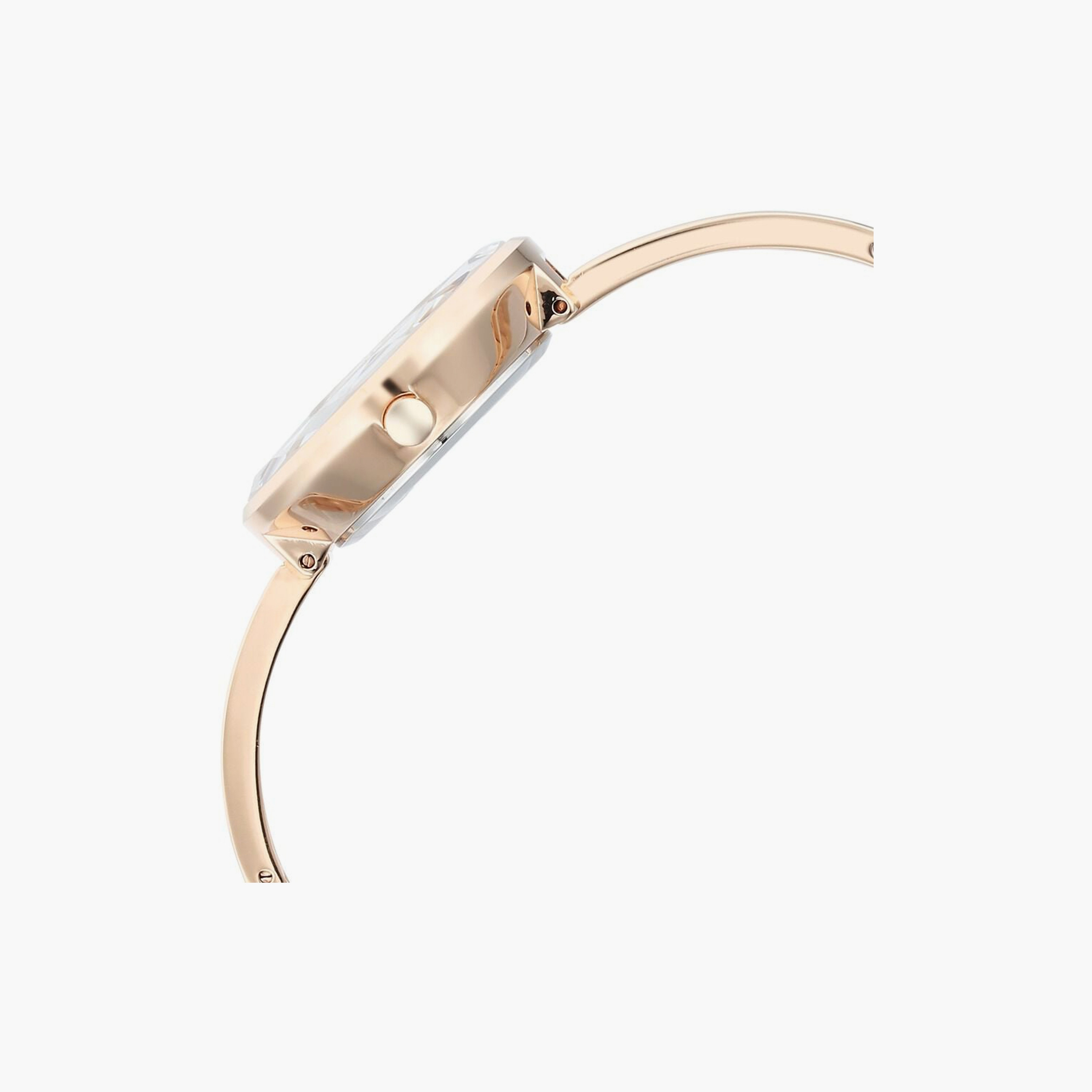 ساعة يد نسائية تيتان بقطر 30 مم أنالوج ذهبية وردية ستانلس ستيل | 95271WM01-women-watchesandjewellery-watches-image-4