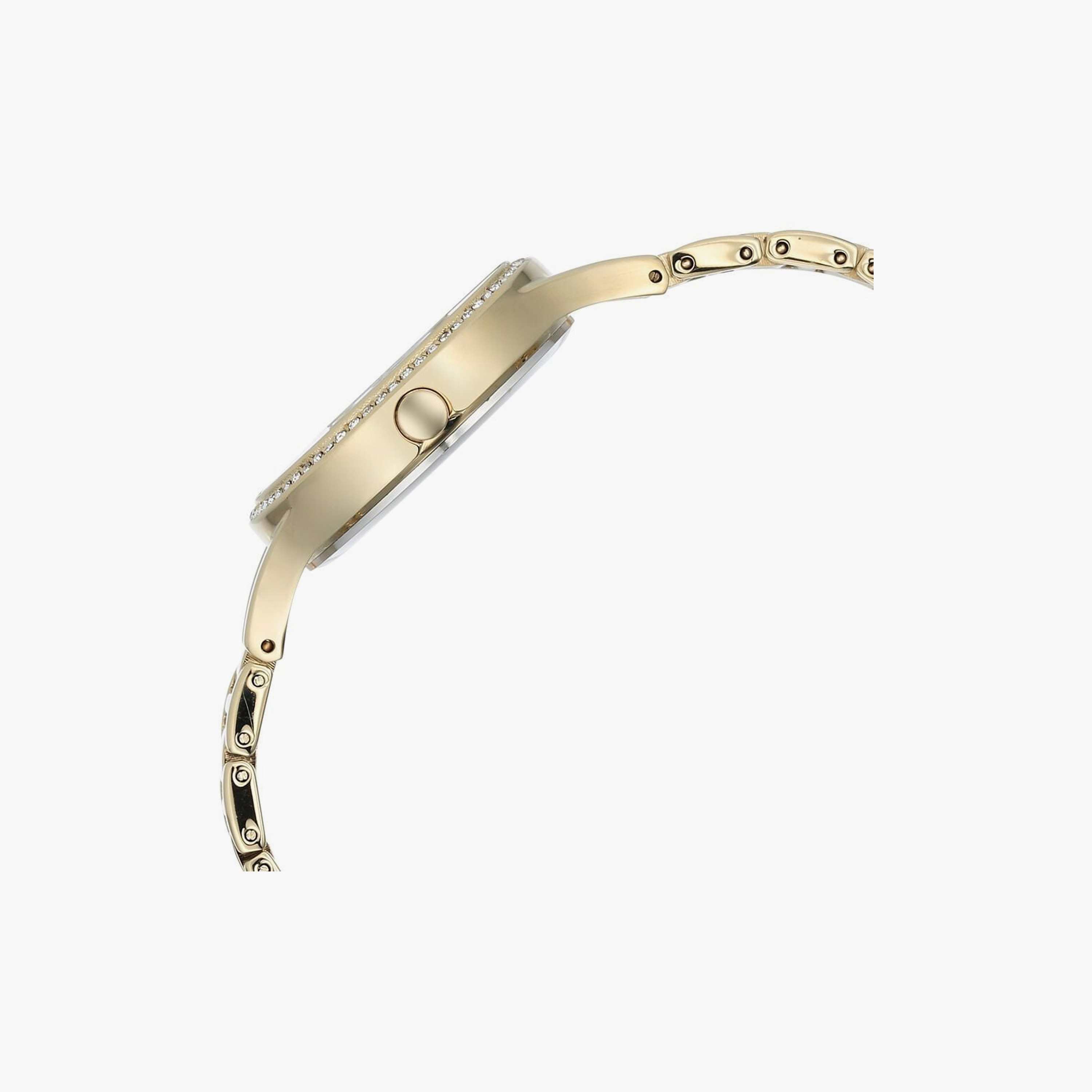 ساعة يد نسائية تيتان بقطر 30 مم أنالوج ذهبية ستانلس ستيل | 95275YM01-women-watchesandjewellery-watches-image-4