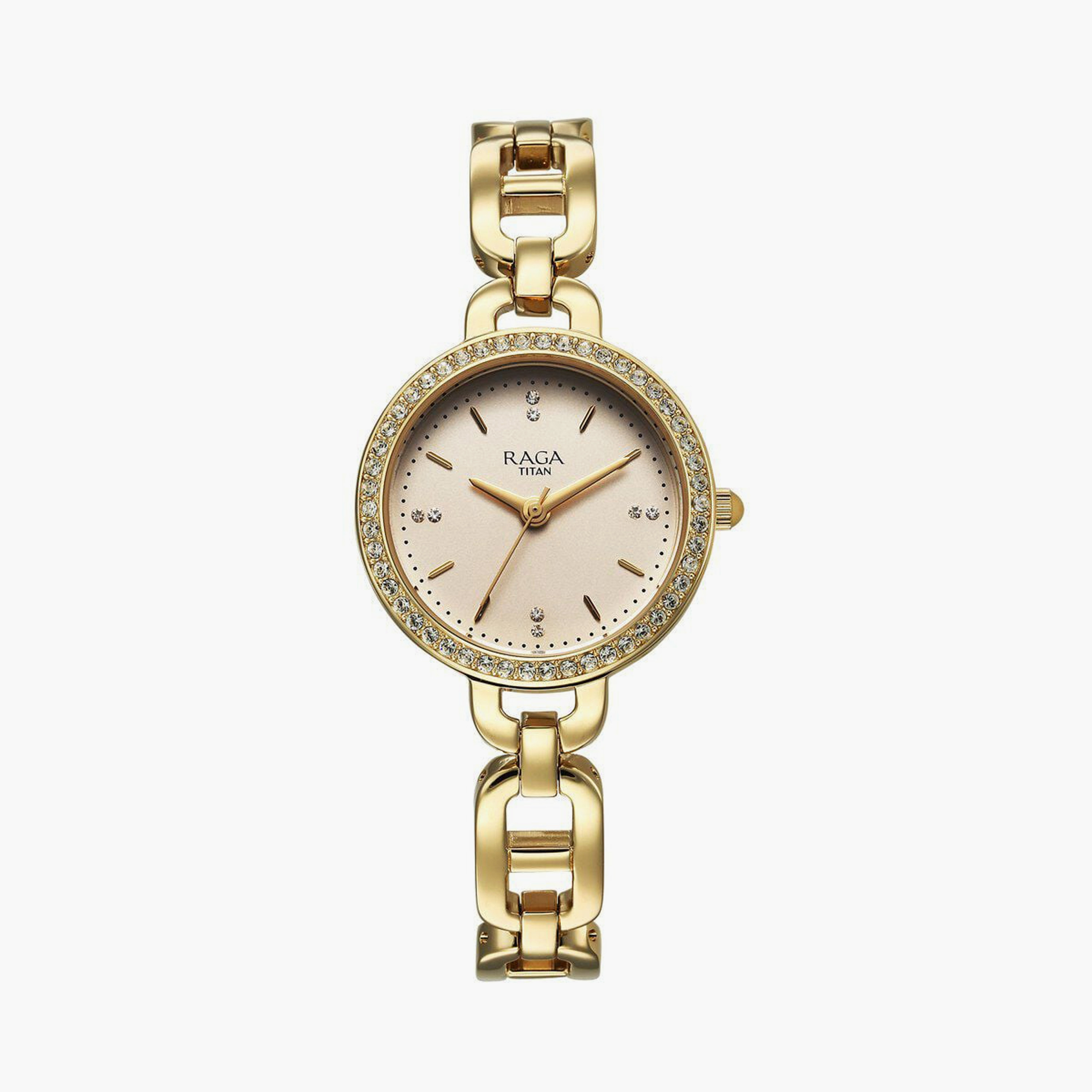 Titan Women's 30 MM Rose Gold Analog Stainless Steel Watch | 95305WM01-women-watchesandjewellery-watches-image-6