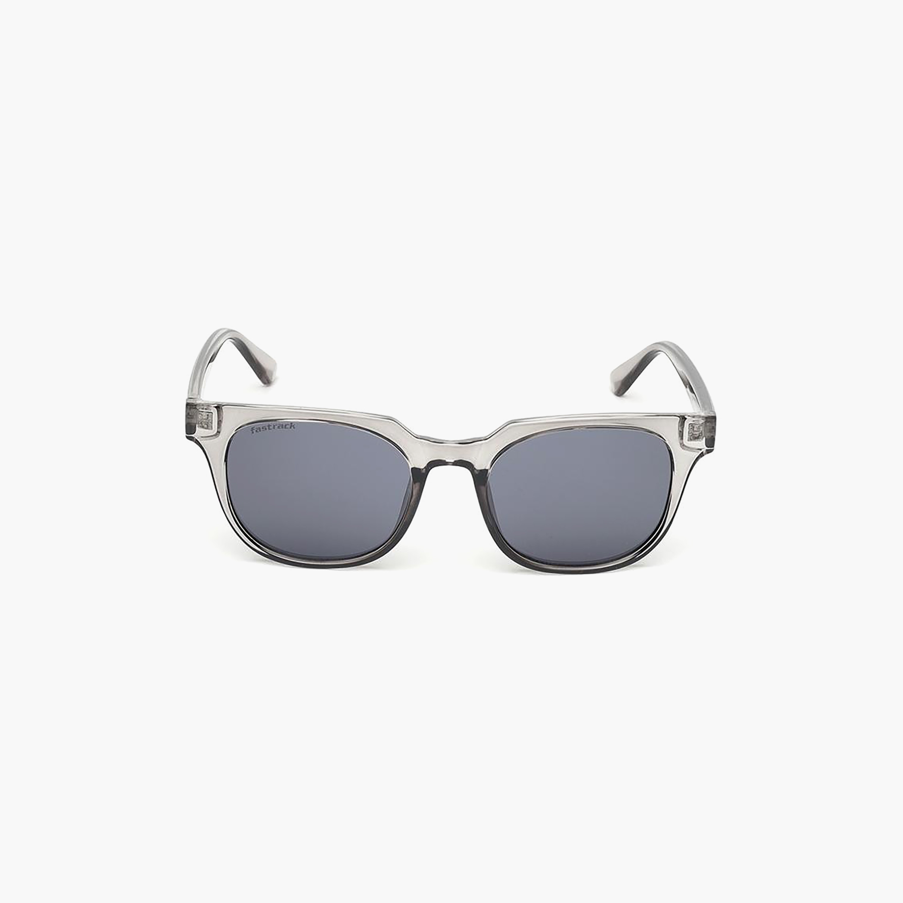 نظارة شمسية فاستراك مربعة 50 مم لون أسود | P467BK3V-men-sunglasses-image-3