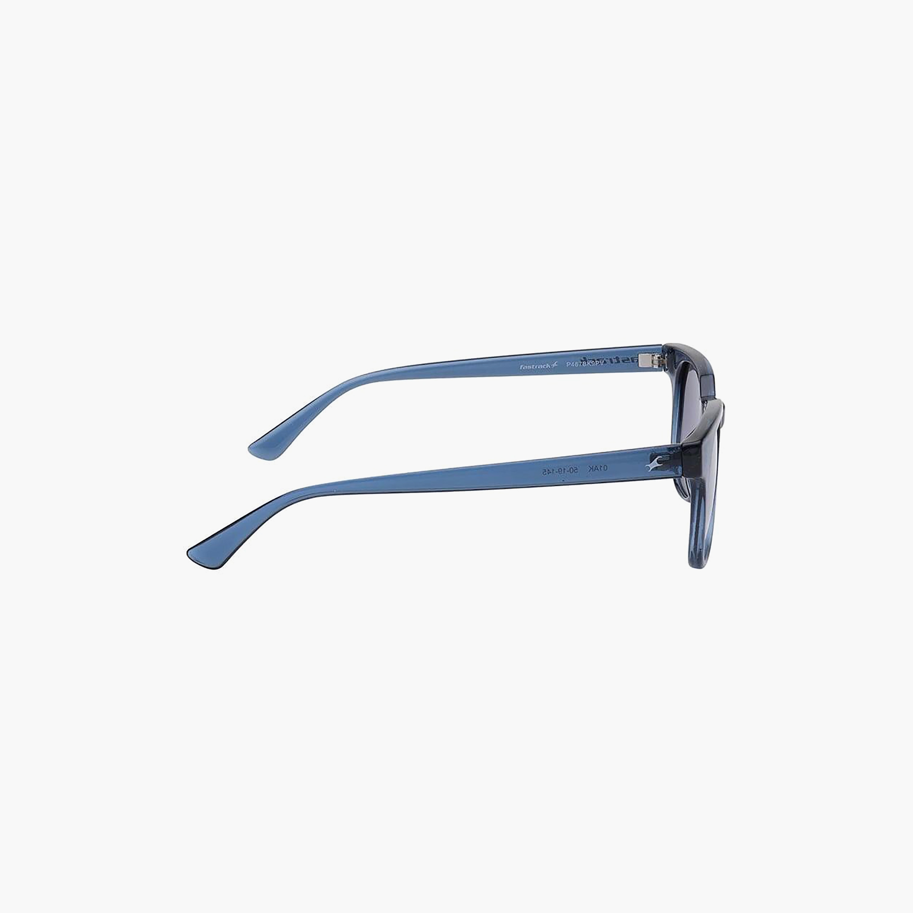 نظارة شمسية فاستراك بولارايزد دائرية 50 مم بتدرج لون رمادي | P467BK9PV-men-sunglasses-image-3
