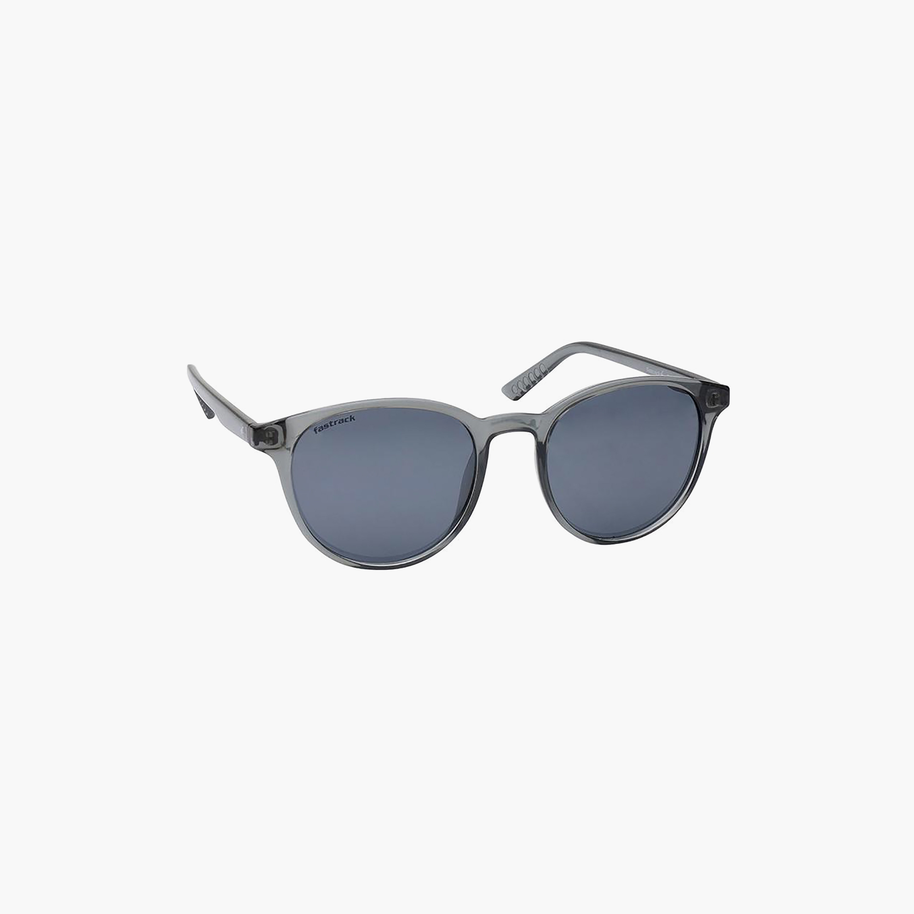Fastrack Polarized 52 MM Grey Round Sunglasses | P469BK12PV-men-sunglasses-image-1