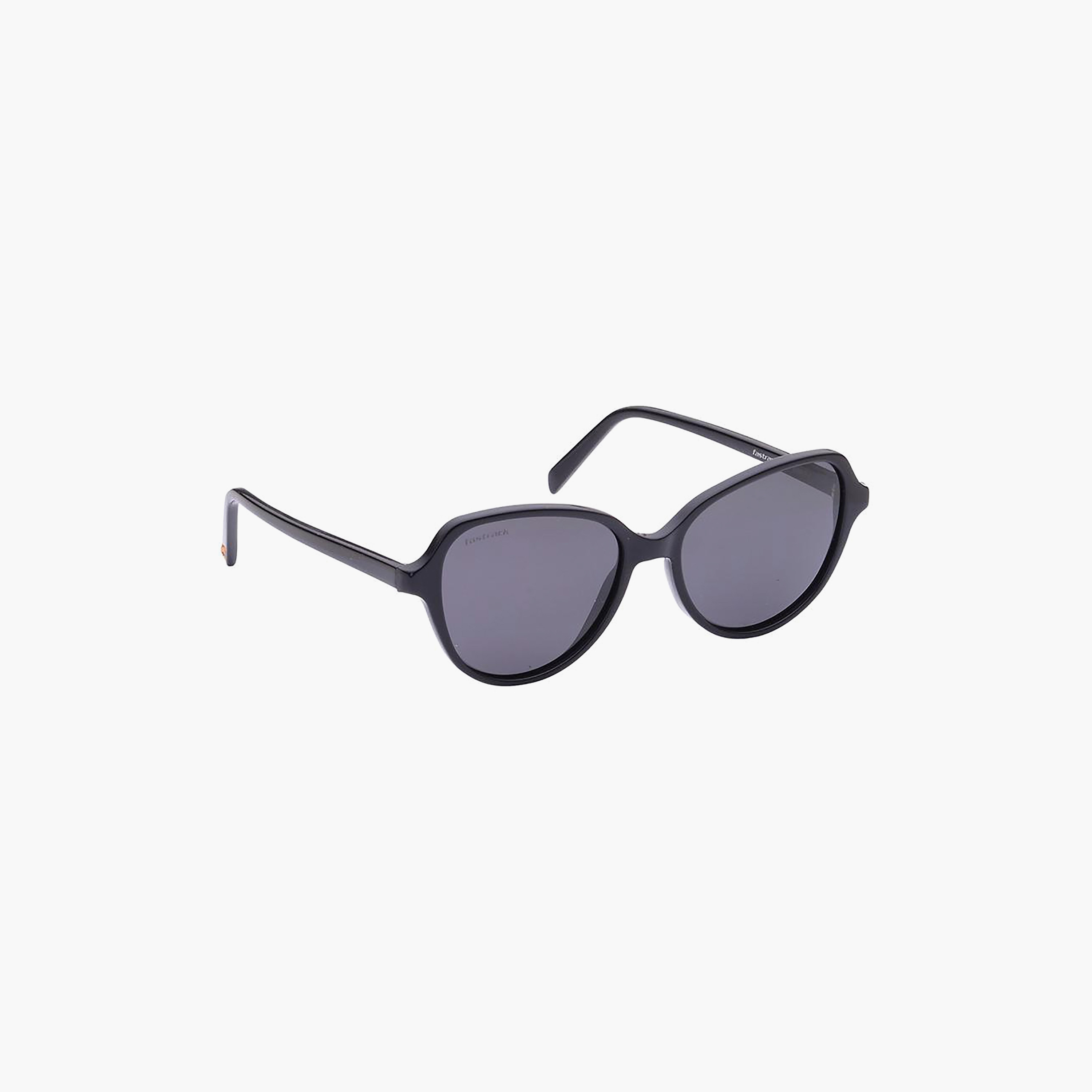 Fastrack Polarized 53 MM Black Cat Eye Sunglasses | P484BK1PV-women-sunglasses-image-1