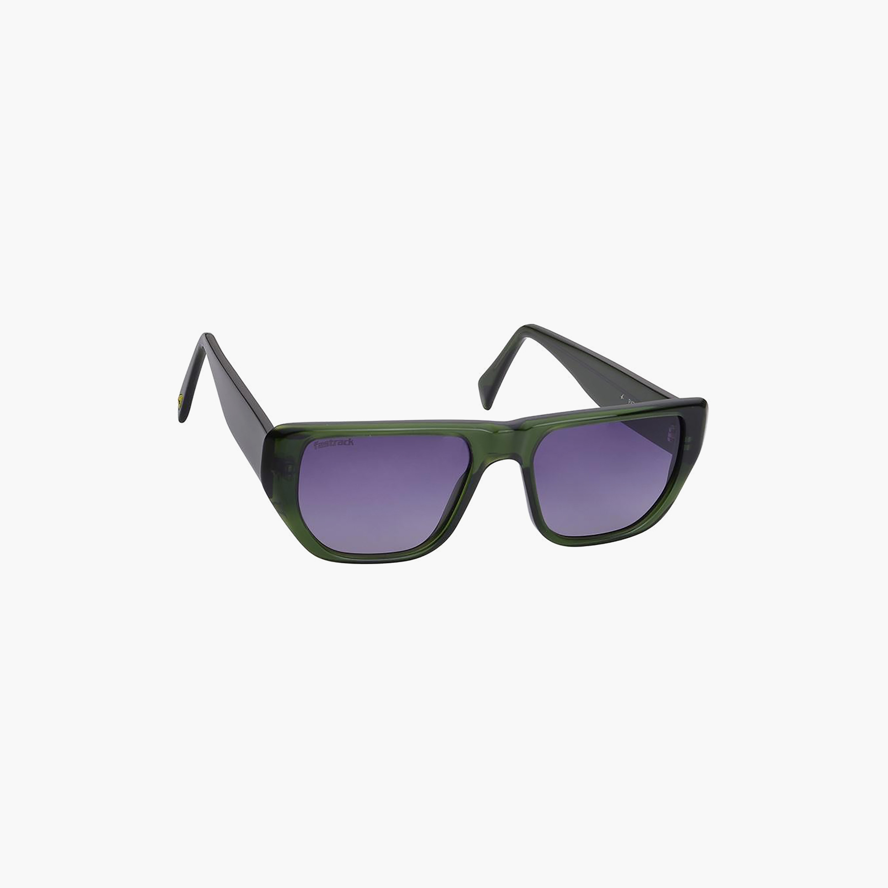 نظارة شمسية فاستراك مستطيلة 54 مم بتدرج لون رمادي | P479GY3PV-men-sunglasses-image-1