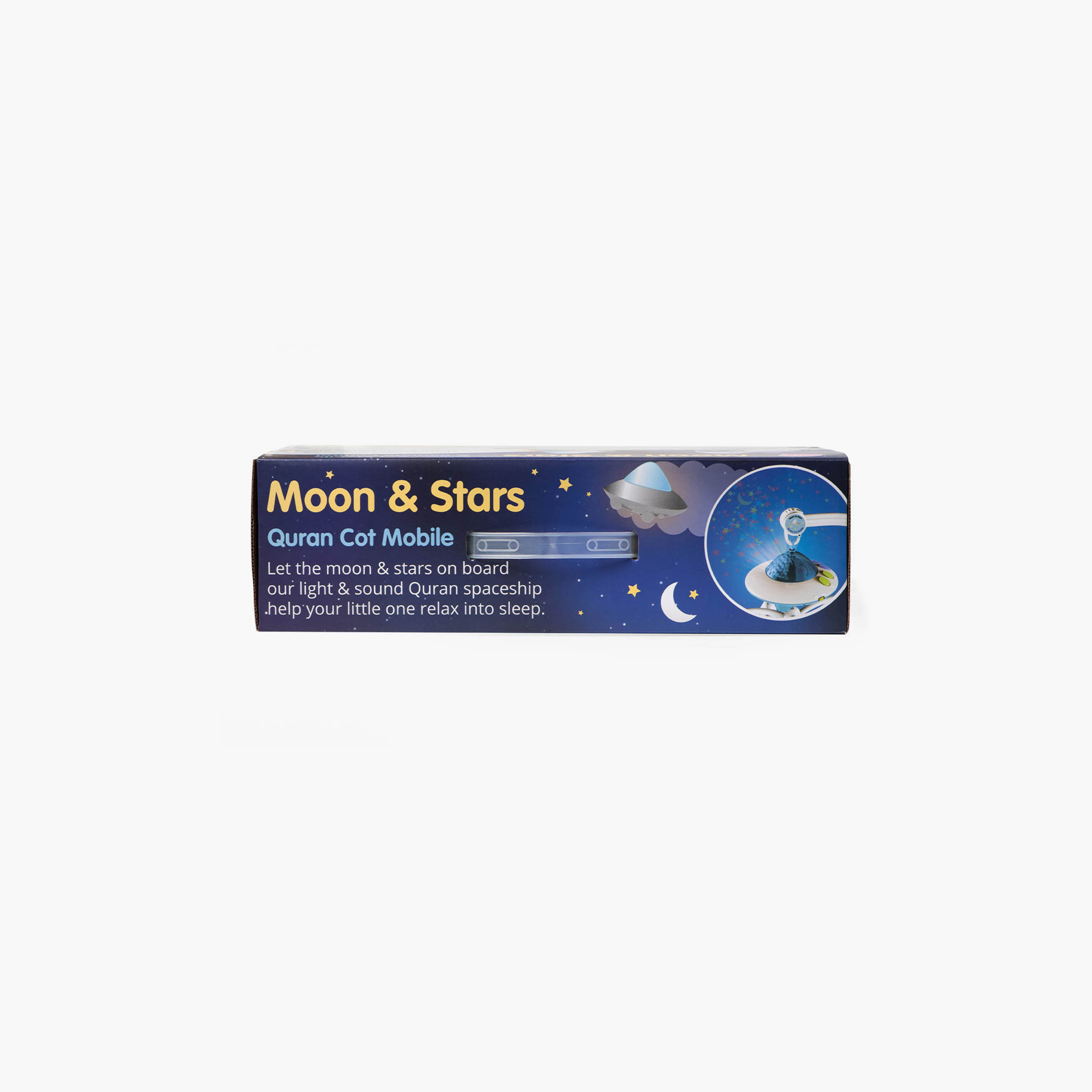 Desi Doll Moon & Stars Remote Controlled Quran Cot Mobile with Light Projection-toys-babyandtoddlertoys-cribtoys-image-8