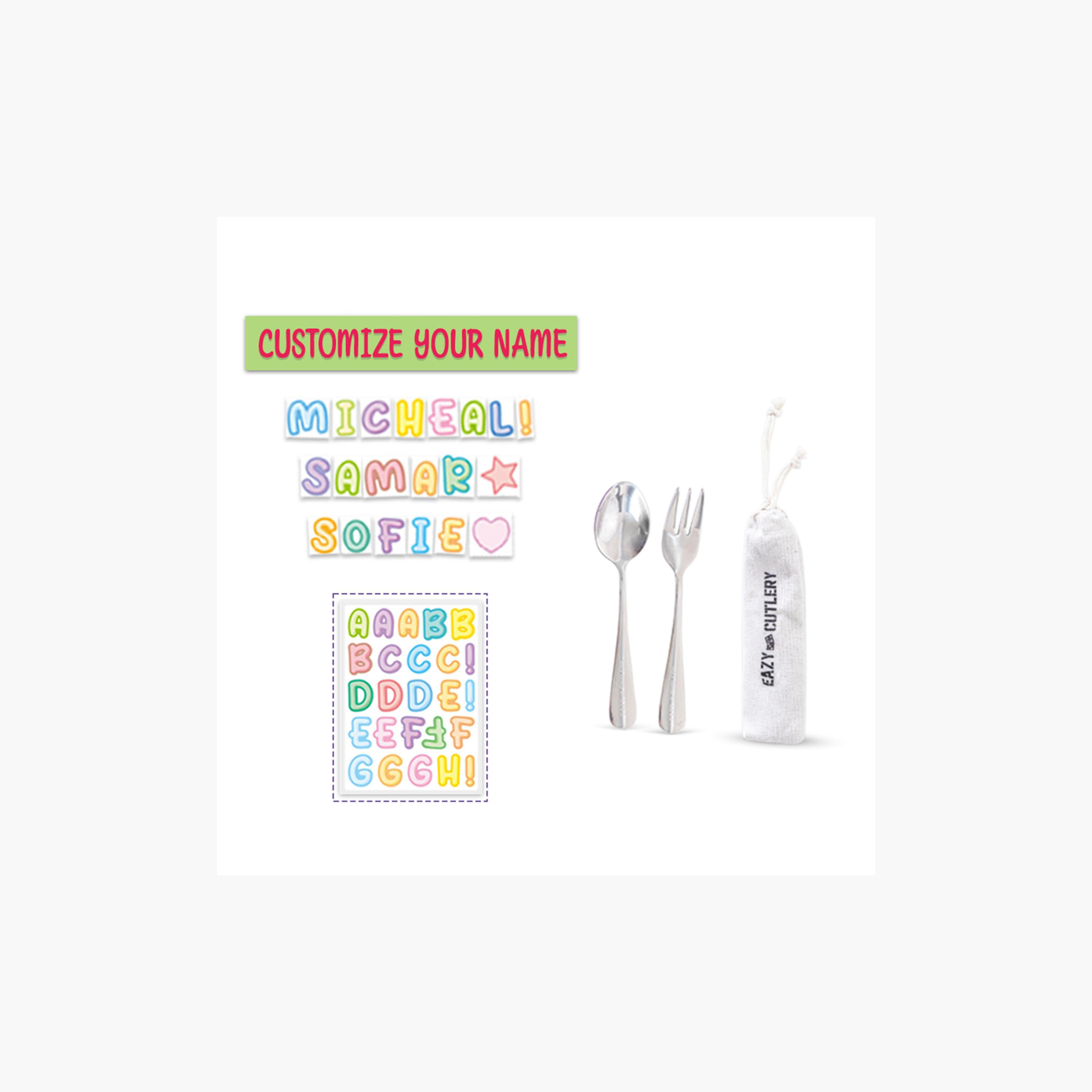 Eazy Kids 6 & 4 Convertible Bento Lunch Box with Accessories - 1160 ml - Gamer - Black-school-lunchessentials-lunchboxes-image-9