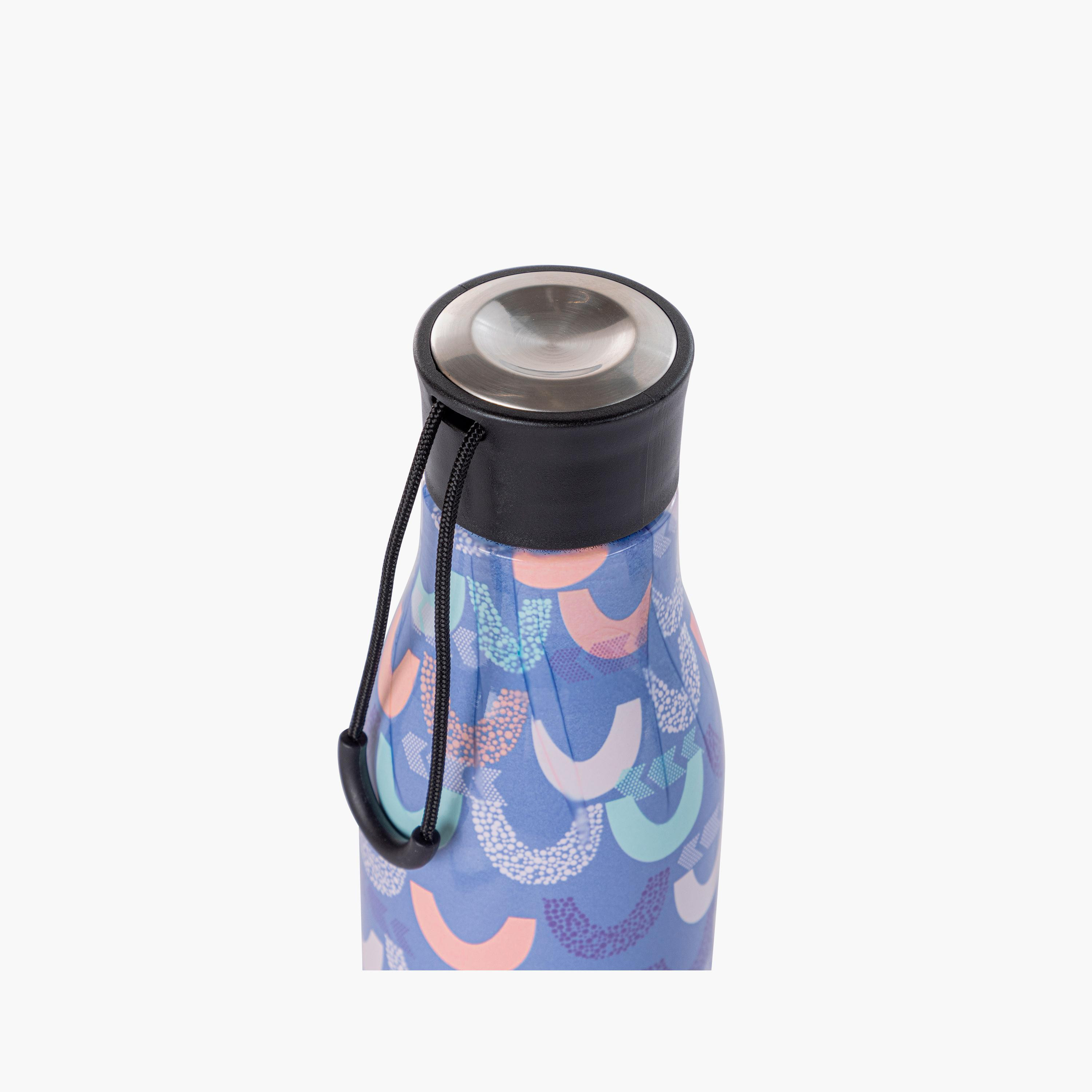 Eazy Kids Stainless Steel Water Bottle - 760 ml - Half Moon-school-waterbottles-image-12