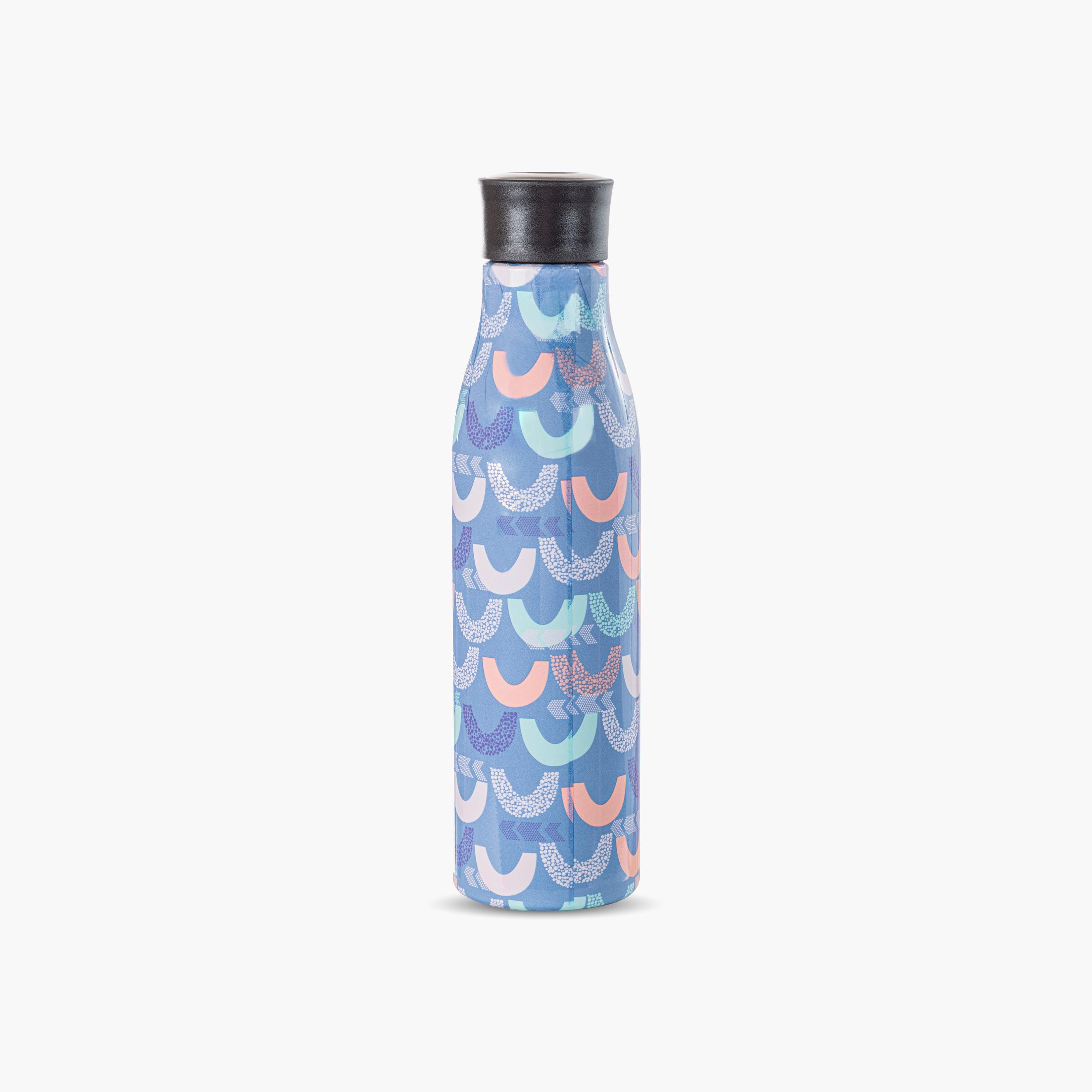 Eazy Kids Stainless Steel Water Bottle - 760 ml - Half Moon-school-waterbottles-image-2