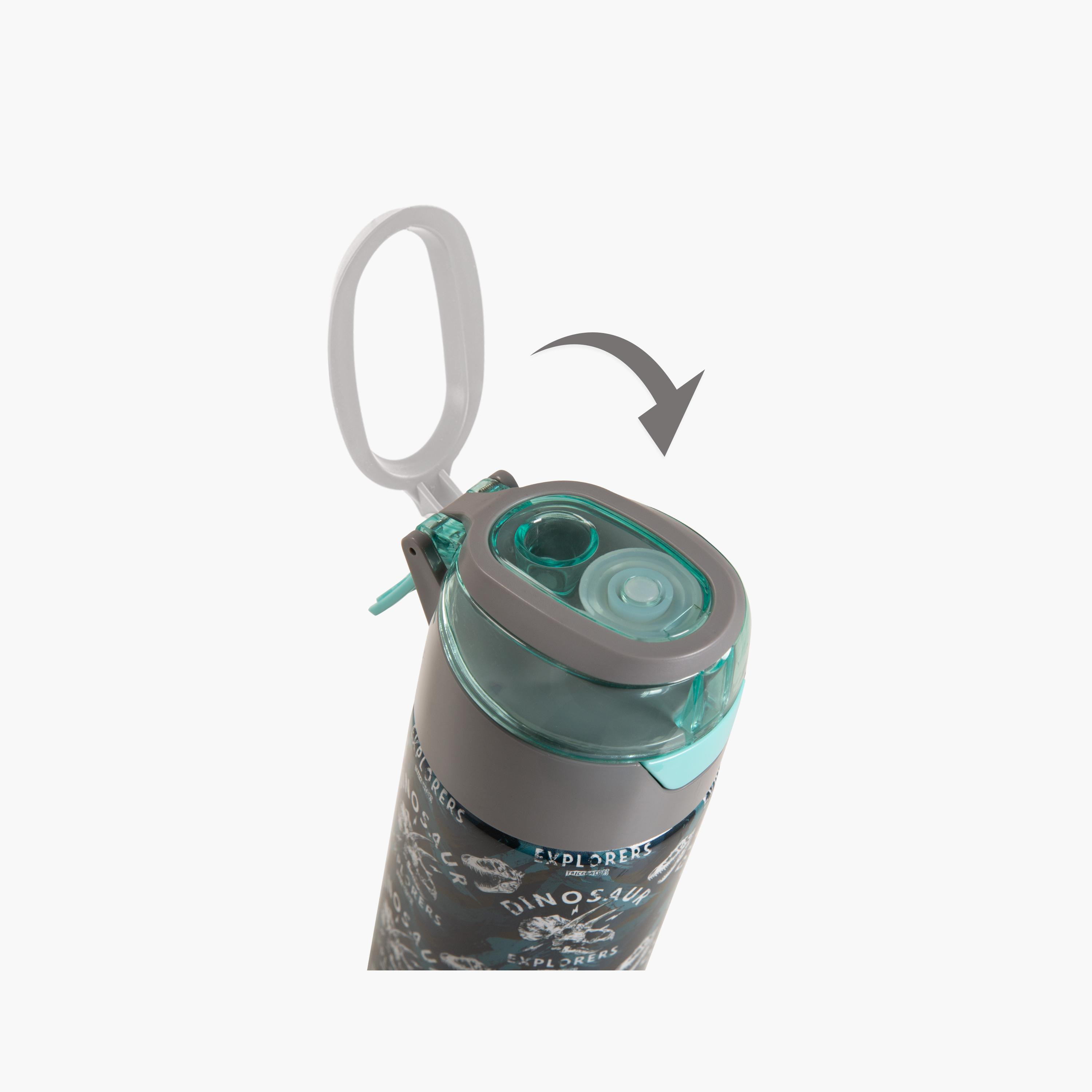 Eazy Kids Stainless Steel Insulated Water Bottle with Spray - 640 ml - Dinosaurs - Green-school-waterbottles-image-15