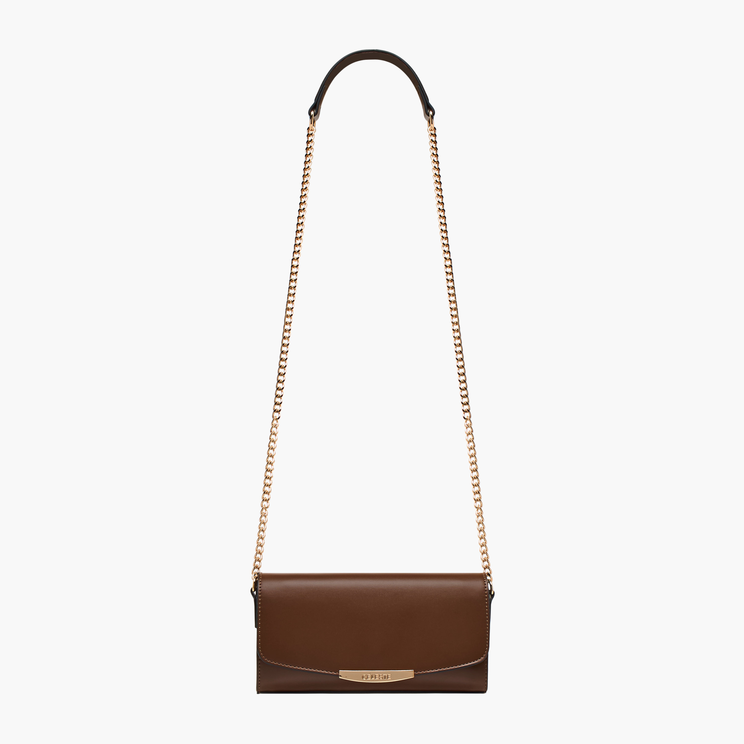 Celeste Monotone Crossbody Bag with Chain Strap-women-bagsandwallets-handbags-image-2