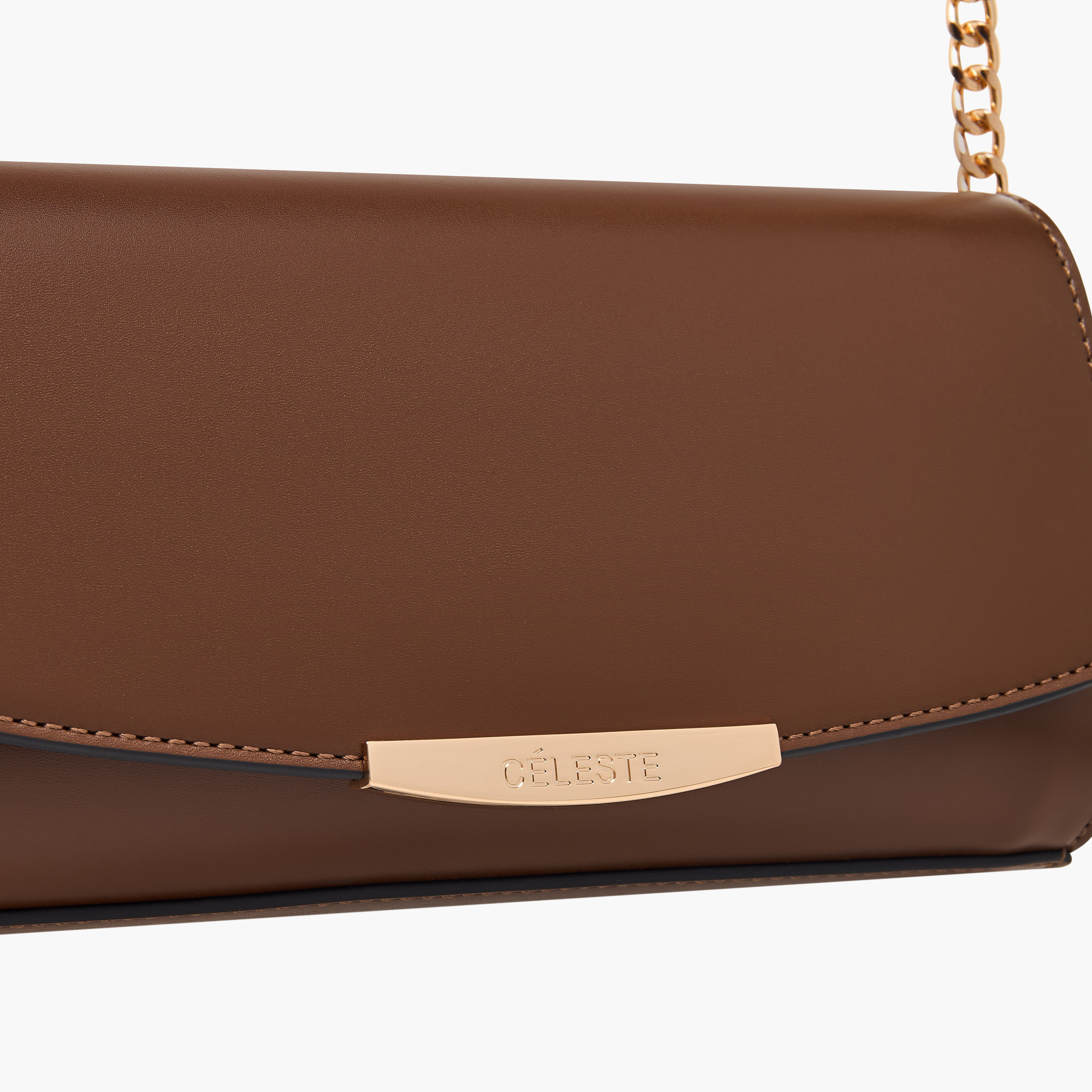 Celeste Monotone Crossbody Bag with Chain Strap-women-bagsandwallets-handbags-image-4