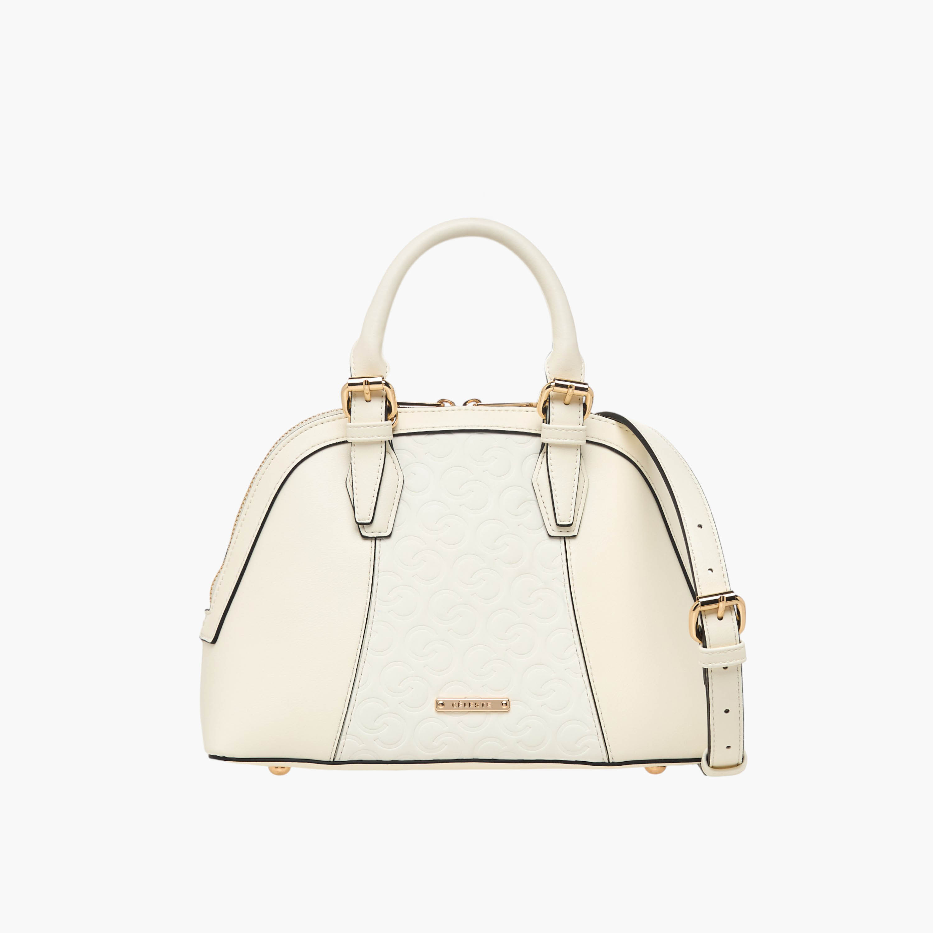 Celeste Monogram Embossed Tote Bag with Detachable Strap-women-bagsandwallets-handbags-image-1