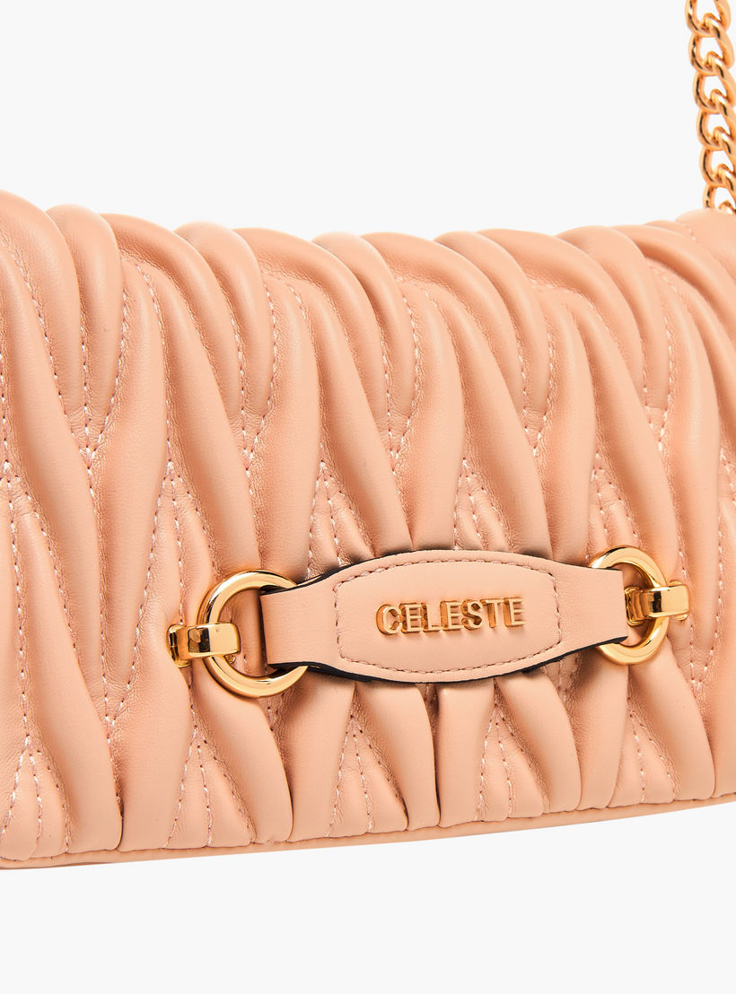 شنطة كروس بودي مبطنة بحزام سلسلة من سيليست-women-bagsandwallets-handbags-image-5