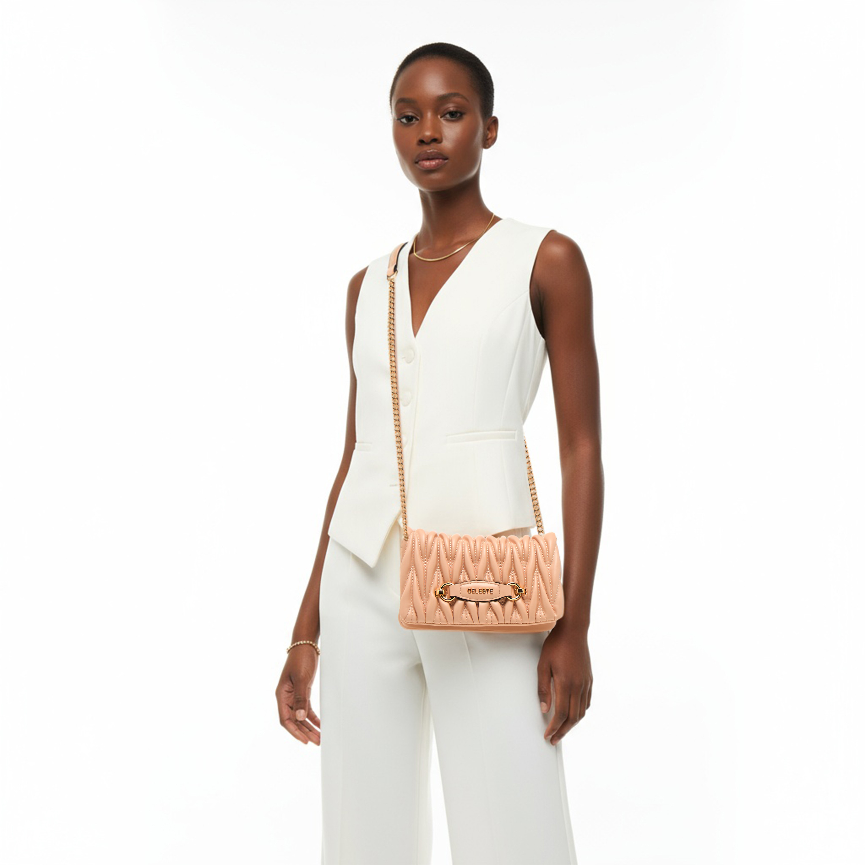 شنطة كروس بودي مبطنة بحزام سلسلة من سيليست-women-bagsandwallets-handbags-image-2