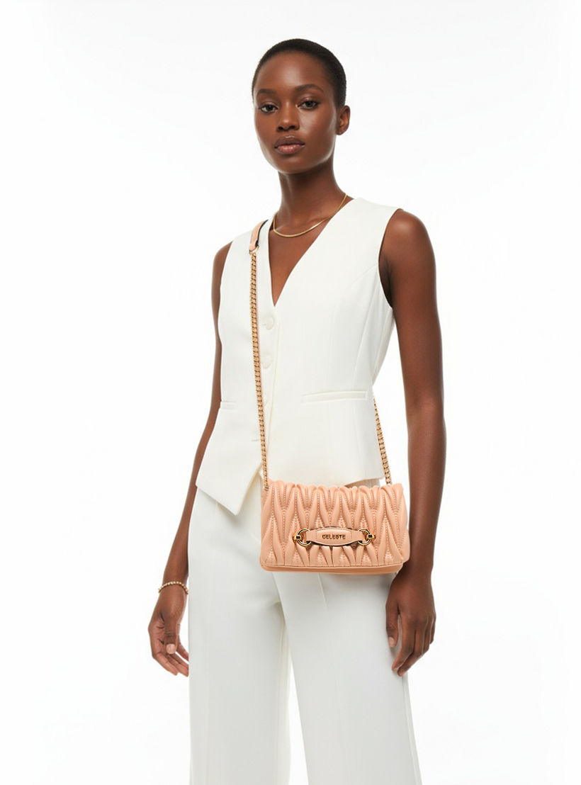 شنطة كروس بودي مبطنة بحزام سلسلة من سيليست-women-bagsandwallets-handbags-image-2