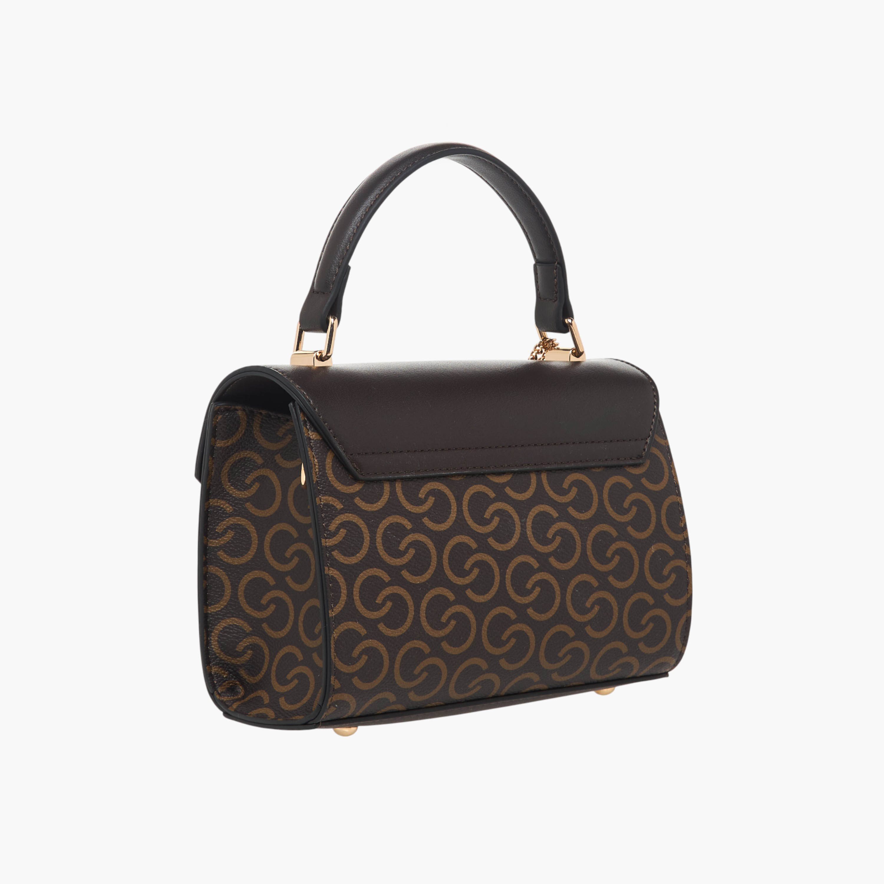 شنطة ساتشل بطبعات مونوجرام مع مقبض حمل من سيليست-women-bagsandwallets-handbags-image-3