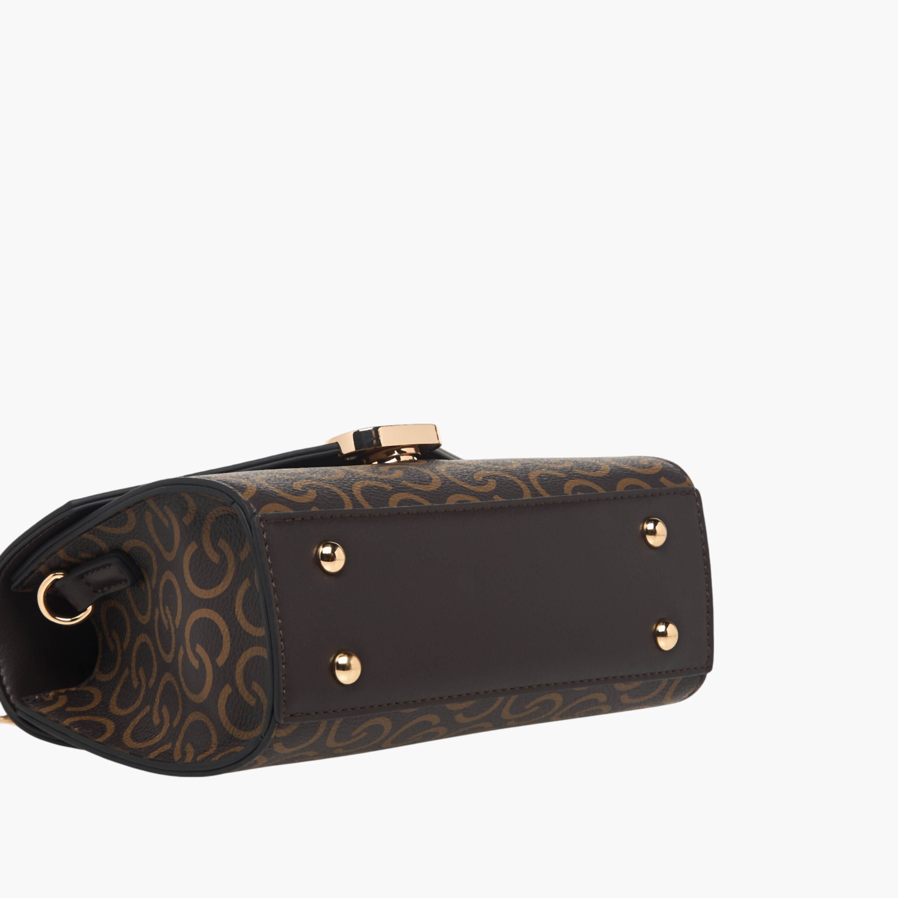 شنطة ساتشل بطبعات مونوجرام مع مقبض حمل من سيليست-women-bagsandwallets-handbags-image-6
