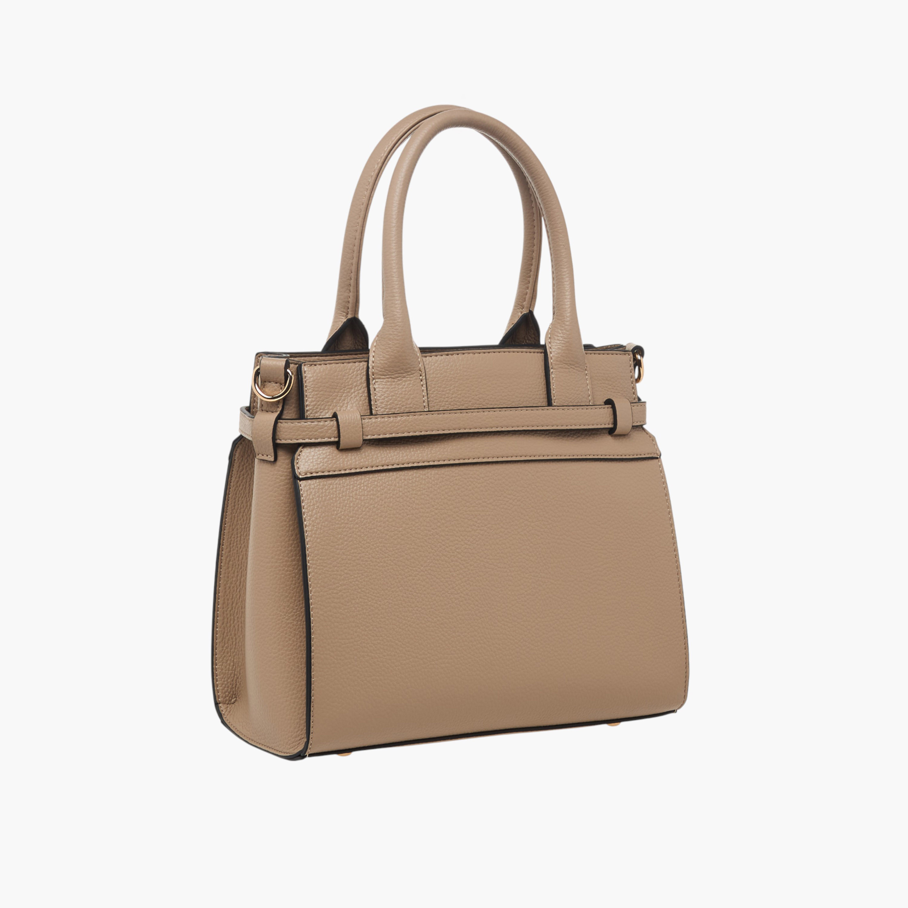 Celeste Solid Tote Bag with Double Handle-women-bagsandwallets-handbags-image-5
