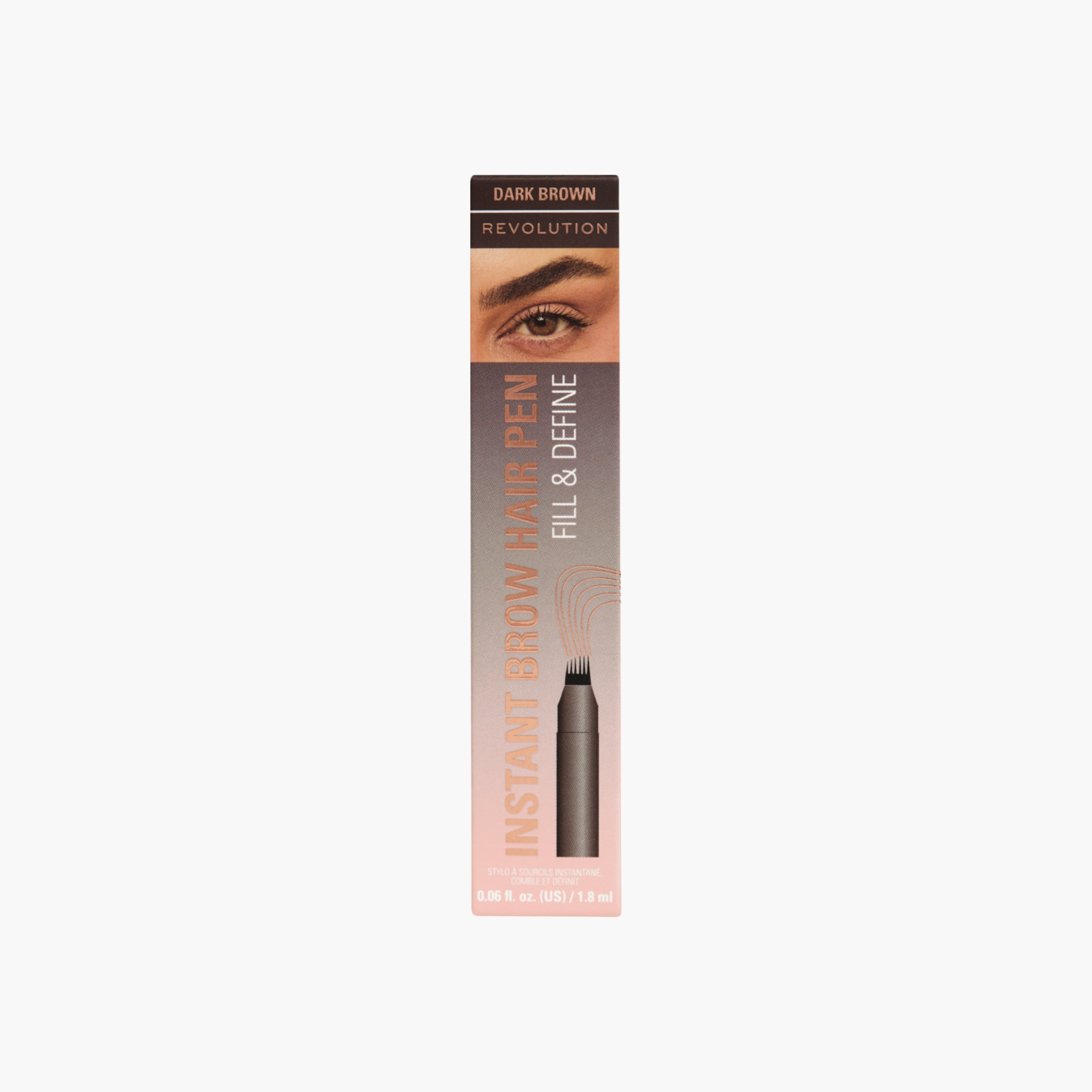 Makeup Revolution Instant Brow Hair Pen - 1.8 ml-beautyandpersonalcare-makeup-eyes-eyebrows-image-1