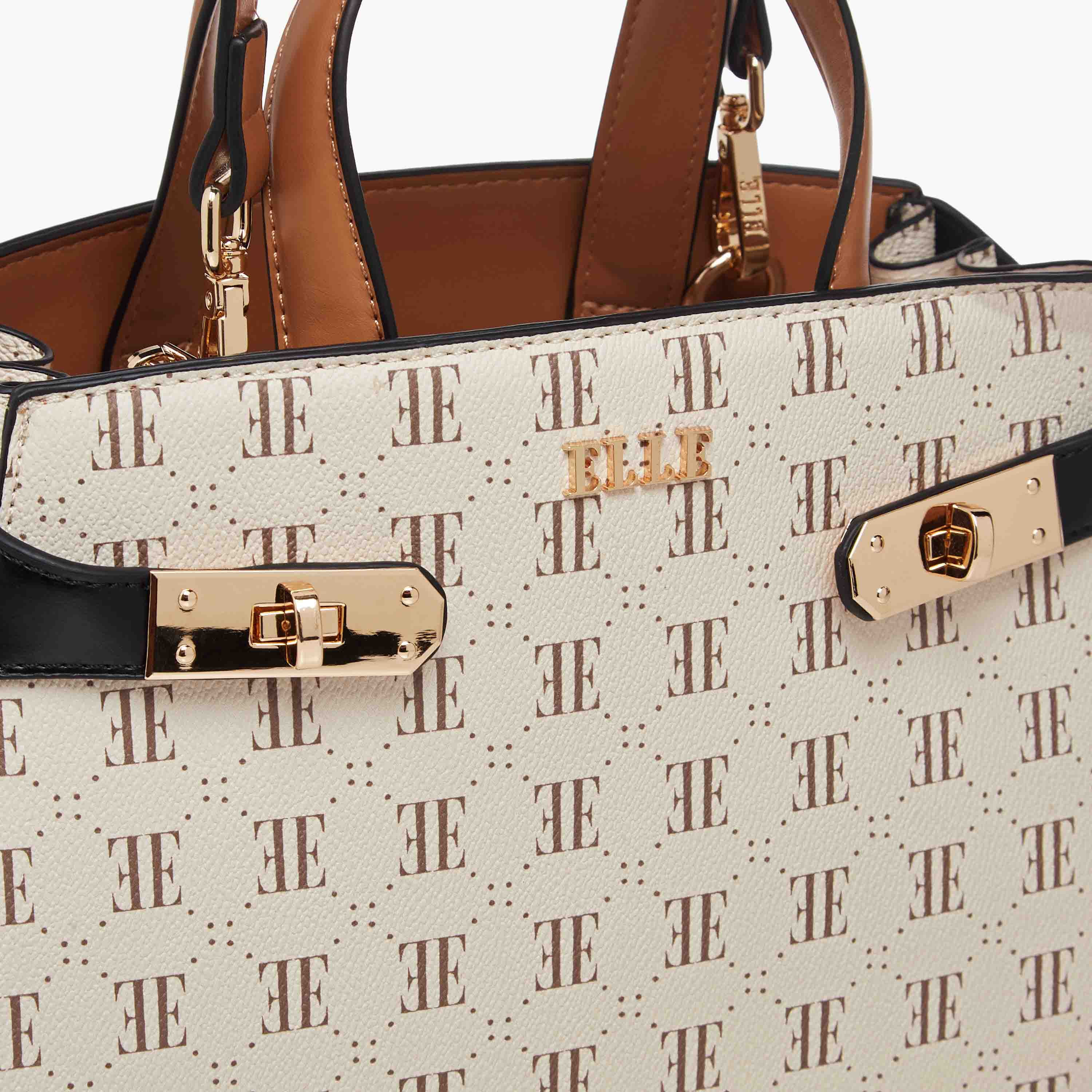 شنطة توتي بطبعات مونوجرام وحزام قابل للفصل من إيل-women-bagsandwallets-handbags-image-5