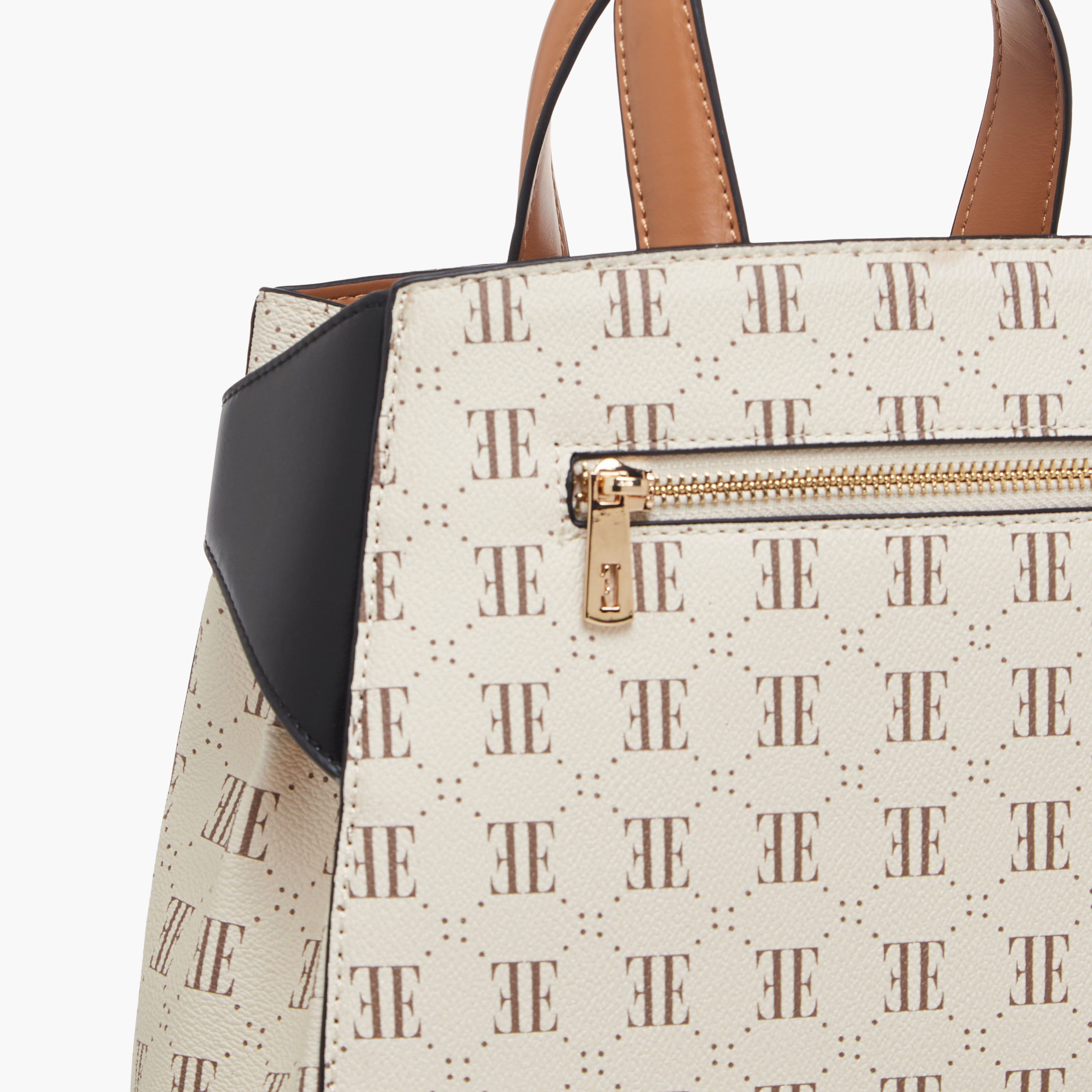 شنطة توتي بطبعات مونوجرام وحزام قابل للفصل من إيل-women-bagsandwallets-handbags-image-6