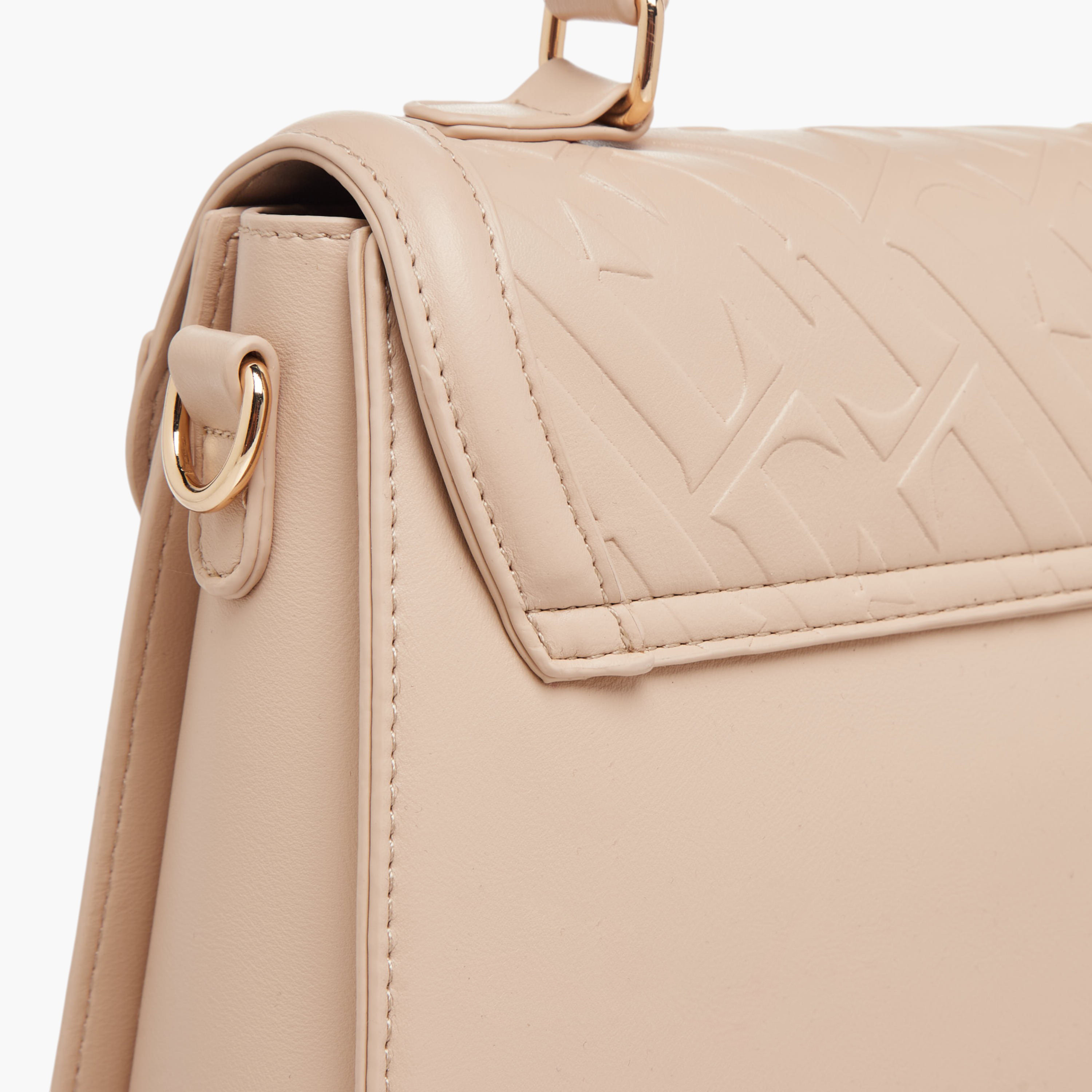 شنطة ساتشيل بنقشة شعار وحزام قابل للفصل من إيل-women-bagsandwallets-handbags-image-5