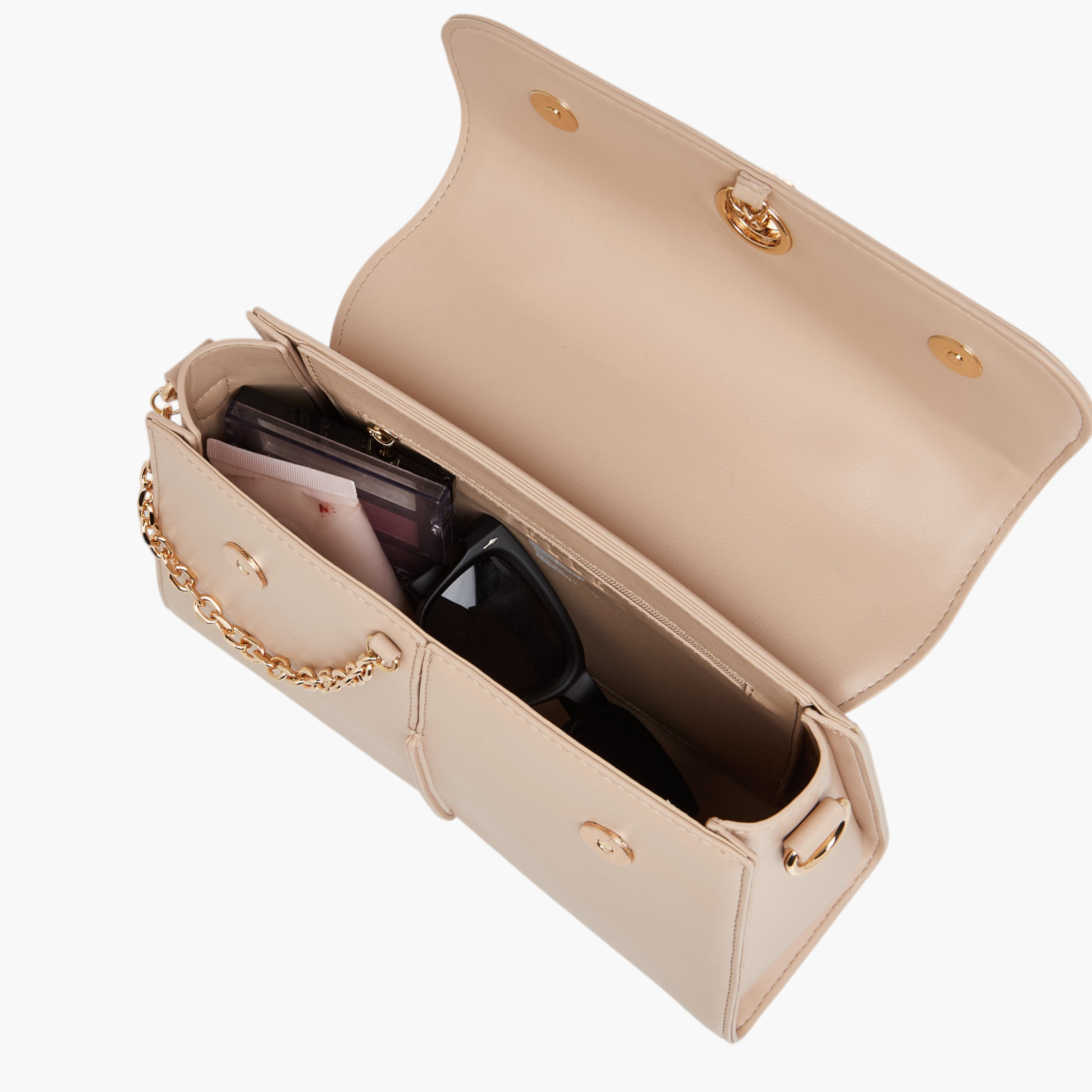 شنطة ساتشيل بنقشة شعار وحزام قابل للفصل من إيل-women-bagsandwallets-handbags-image-8