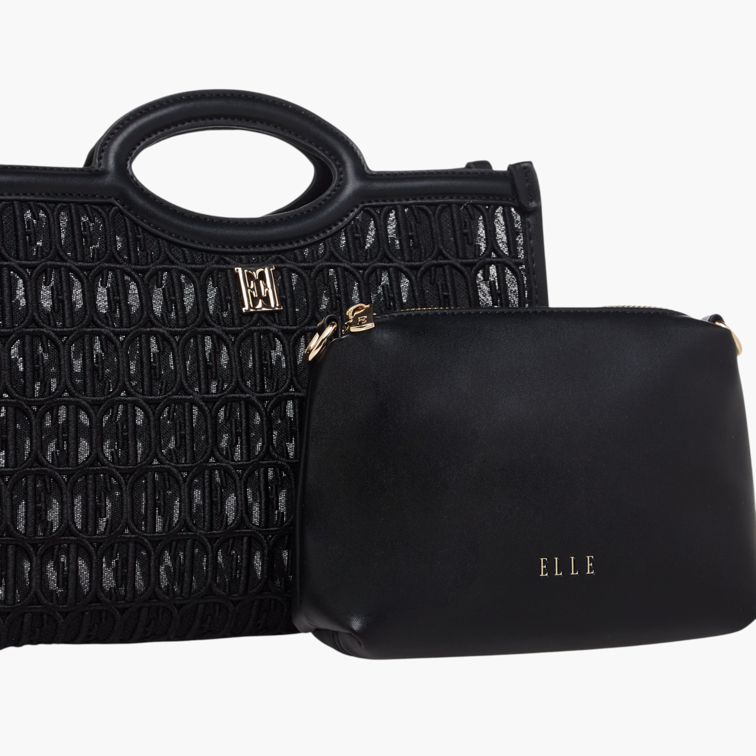 شنطة توتي مطرزة بحزام قابل للتعديل وشنطة صغيرة من إيل-women-bagsandwallets-handbags-image-6