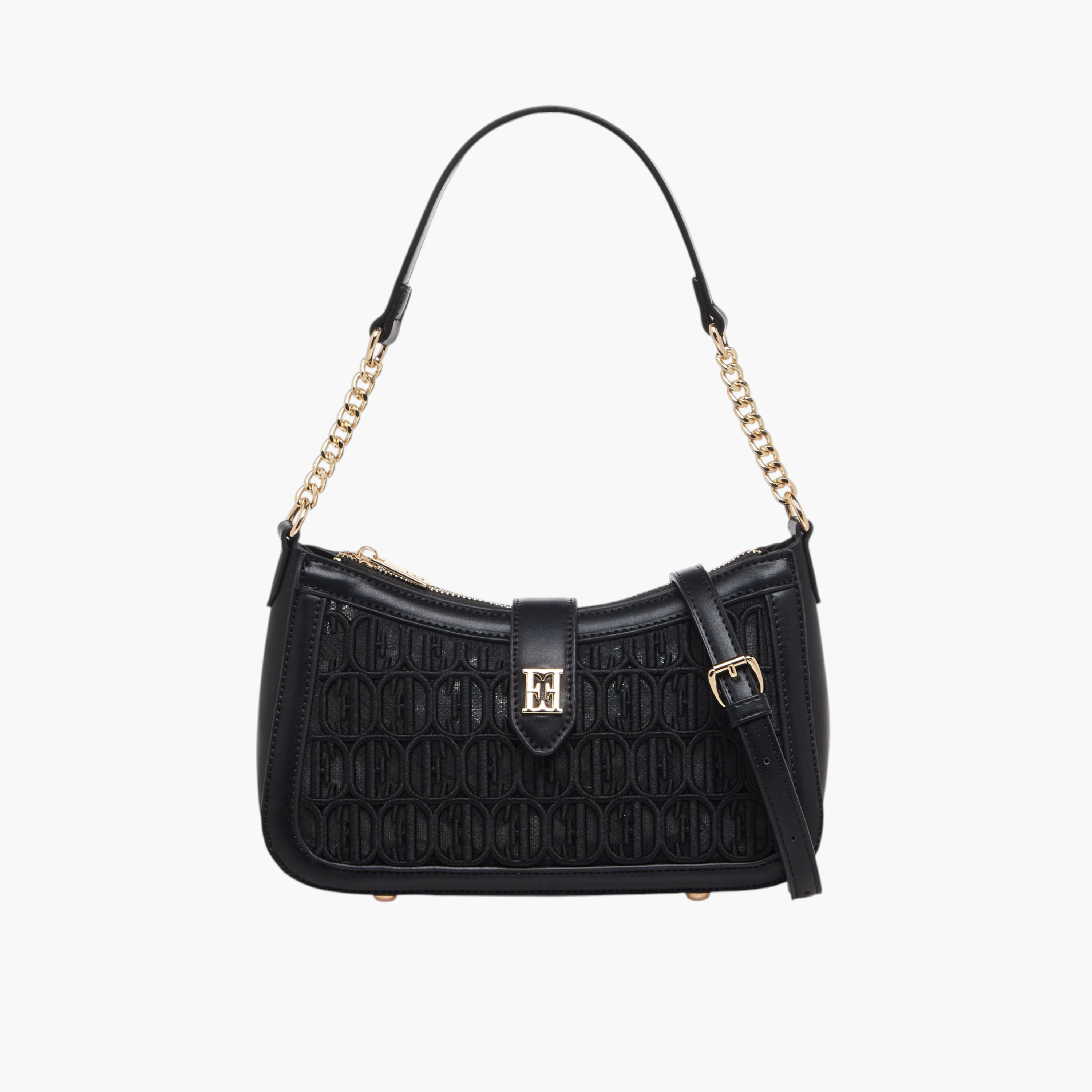 شنطة كتف مطرزة من إيل بحزام قابل للفصل-women-bagsandwallets-handbags-image-1