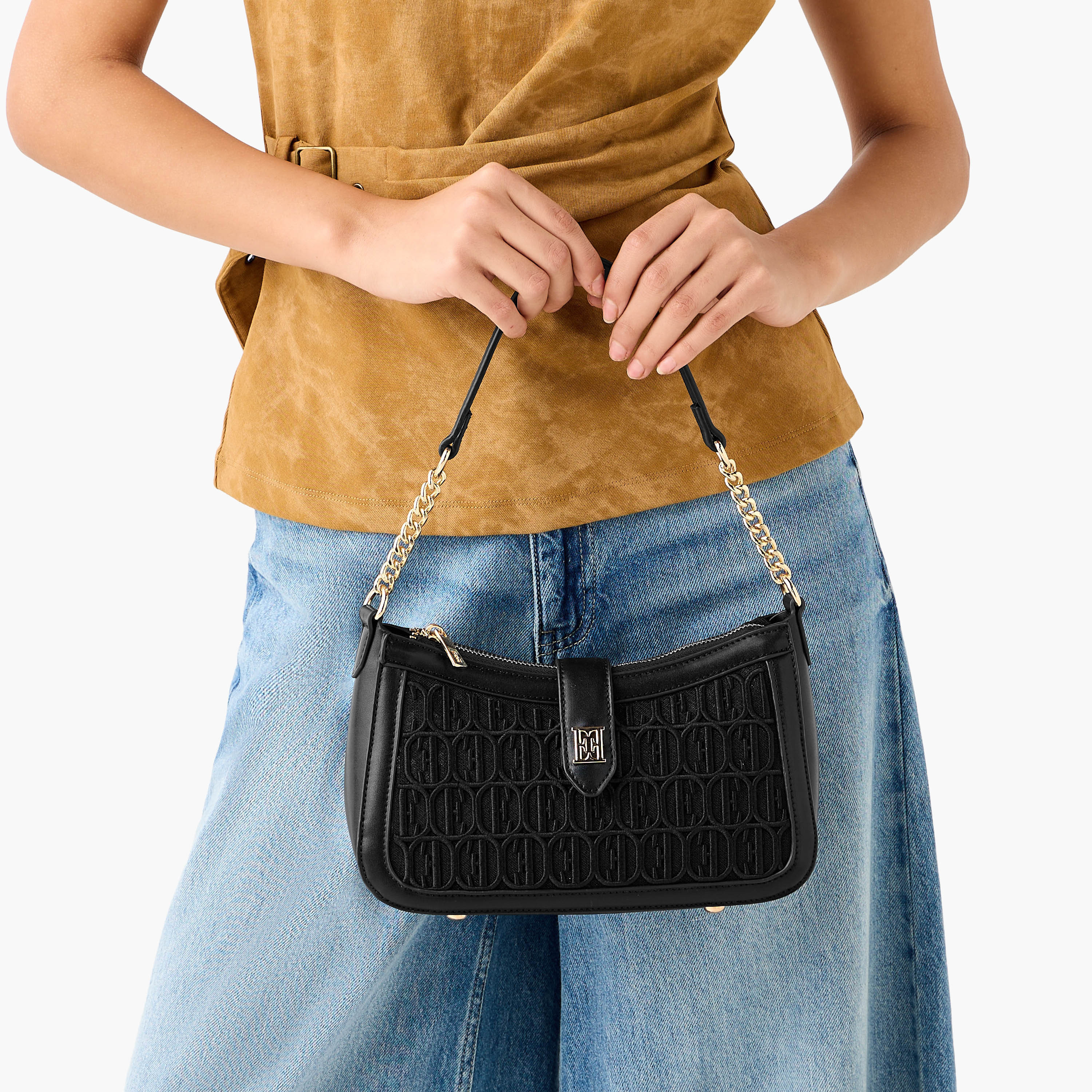 شنطة كتف مطرزة من إيل بحزام قابل للفصل-women-bagsandwallets-handbags-image-2