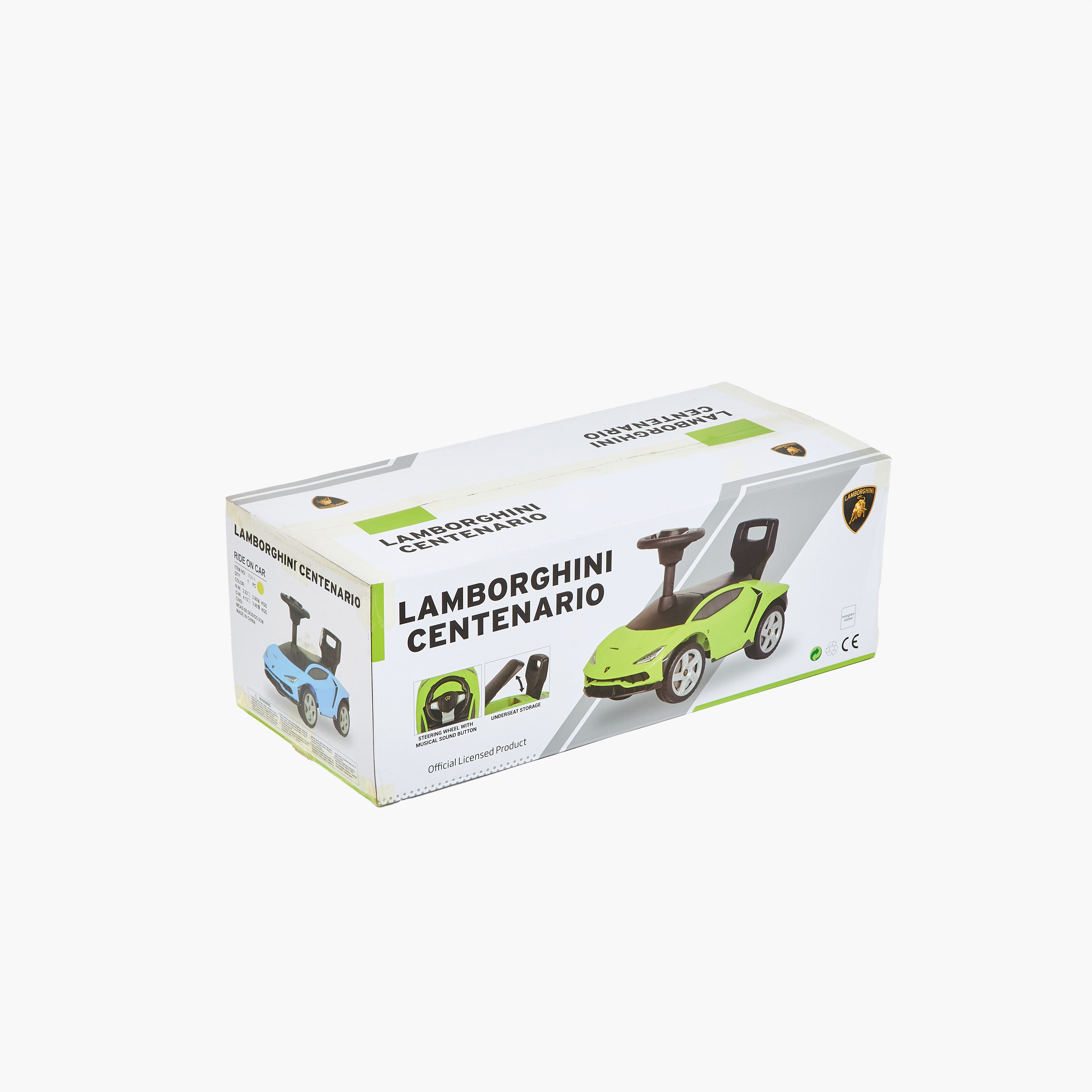 Lamborghini Centenario Push-Along Ride-On Car-toys-outdoor-bikesandrideons-manualrideons-image-6