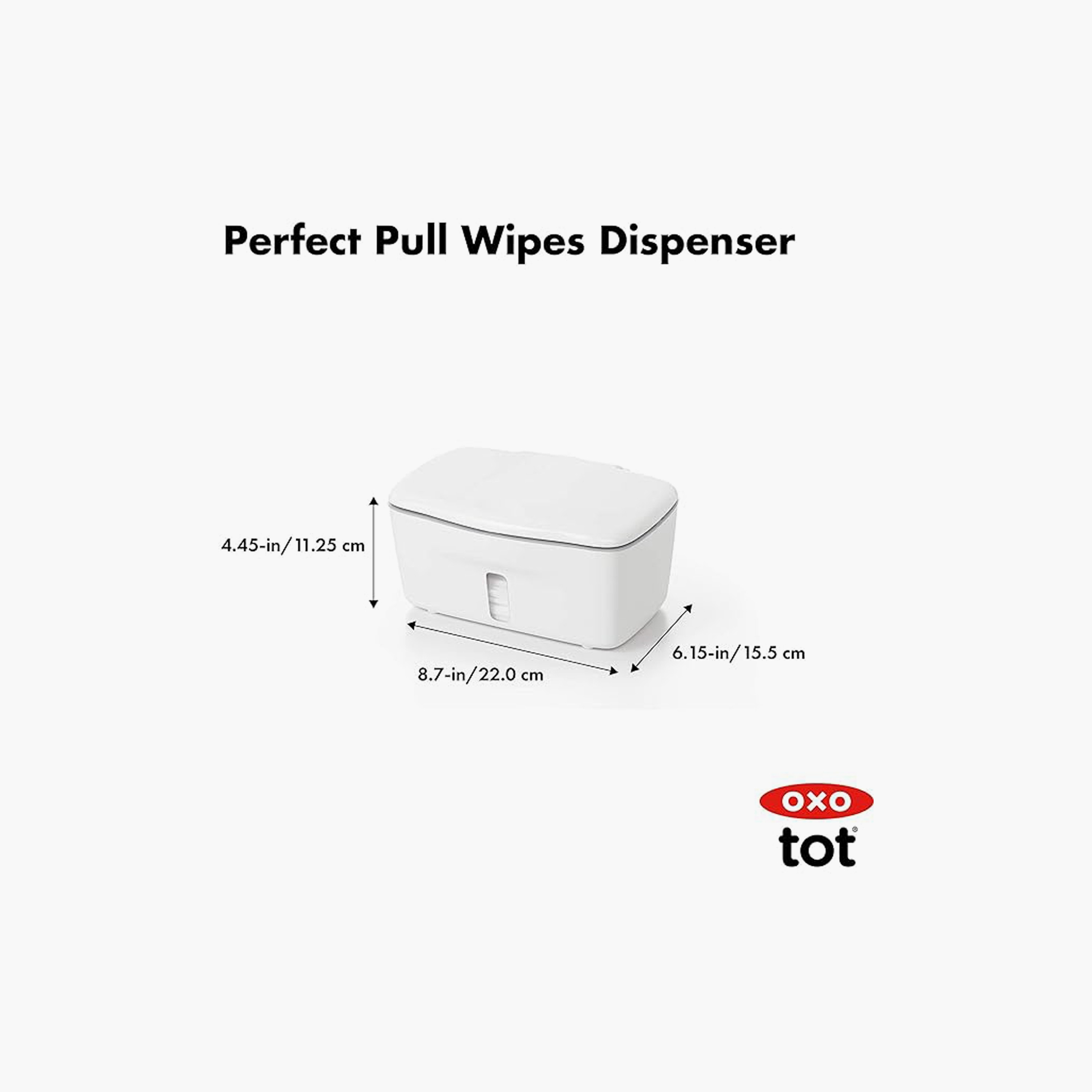 موزع مناديل الأطفال أوكسو توت بيرفكت بول - رمادي-baby-maternalcare-bodyhygiene-image-2