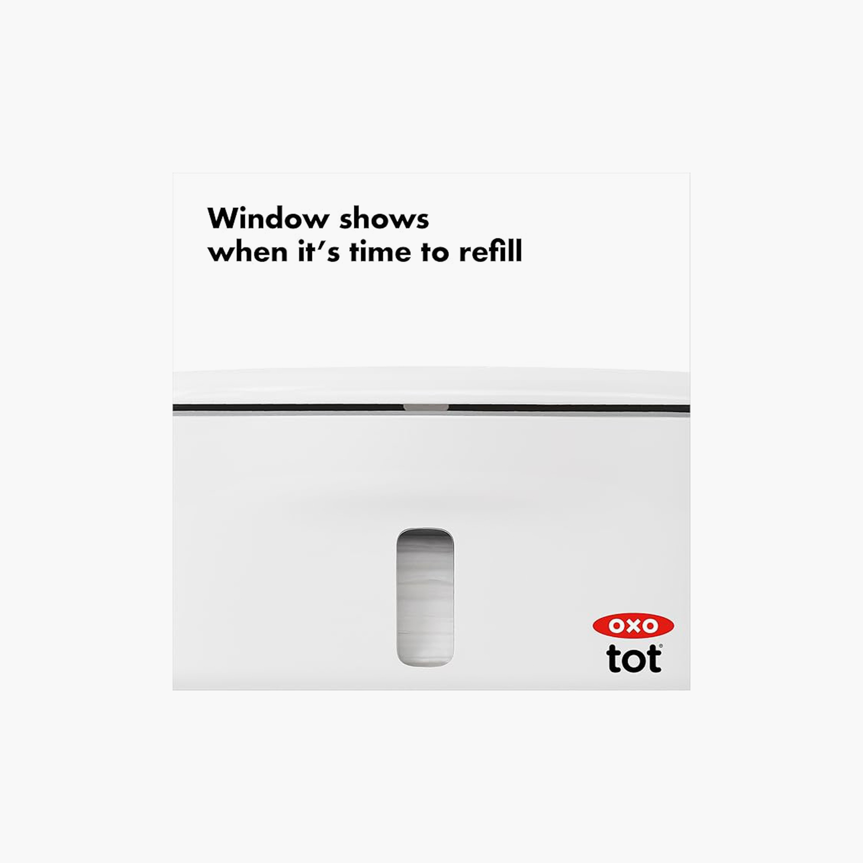 موزع مناديل الأطفال أوكسو توت بيرفكت بول - رمادي-baby-maternalcare-bodyhygiene-image-1