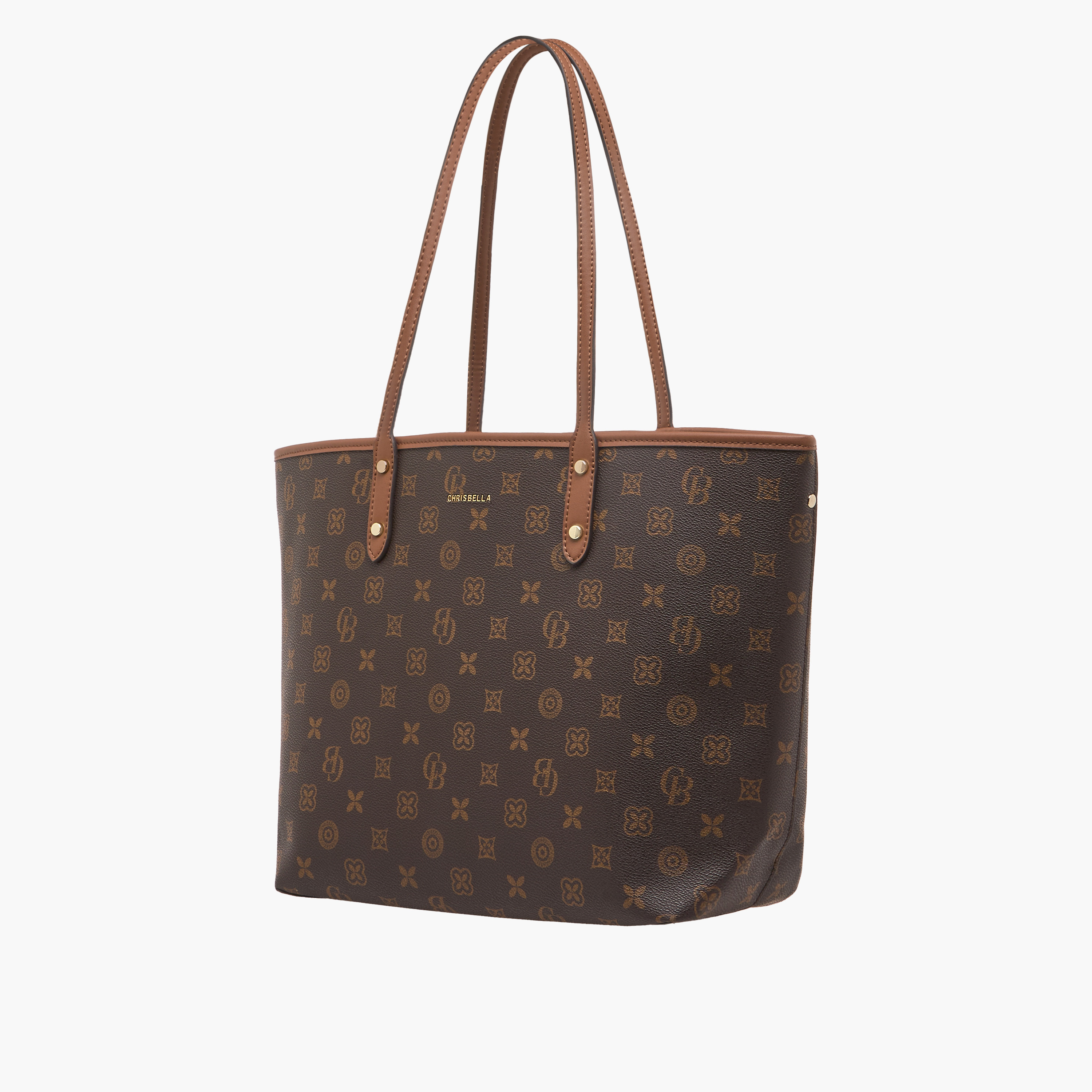 Chrisbella Printed Tote Bag with Top Handles-women-bagsandwallets-handbags-image-3