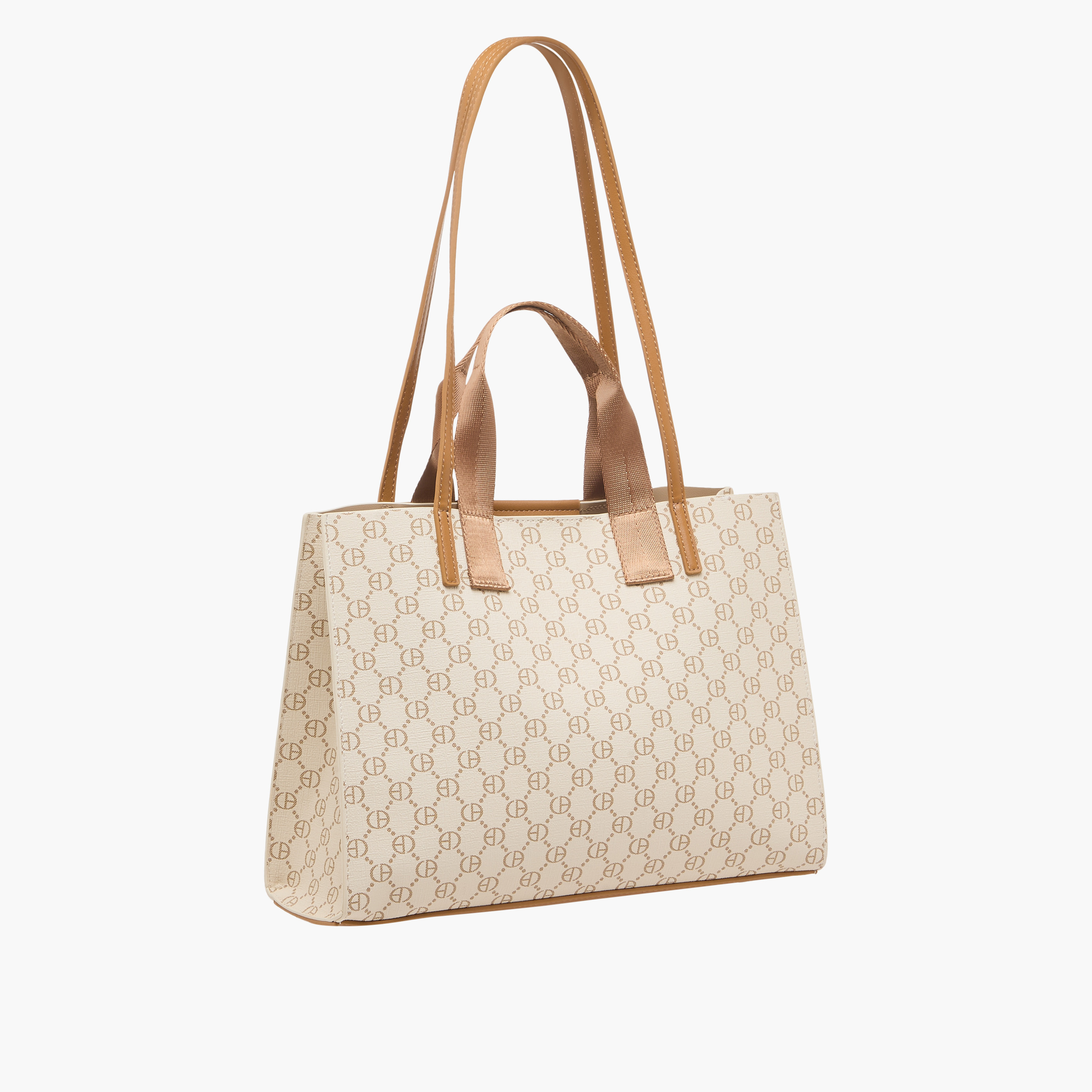 Chrisbella Monogram Print Tote Bag with Top Handles-women-bagsandwallets-handbags-image-5